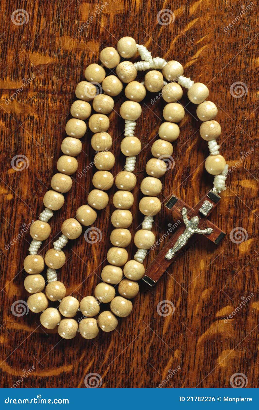 Wooden Rosary Beads stock photo. Image of faith, culture - 21782226