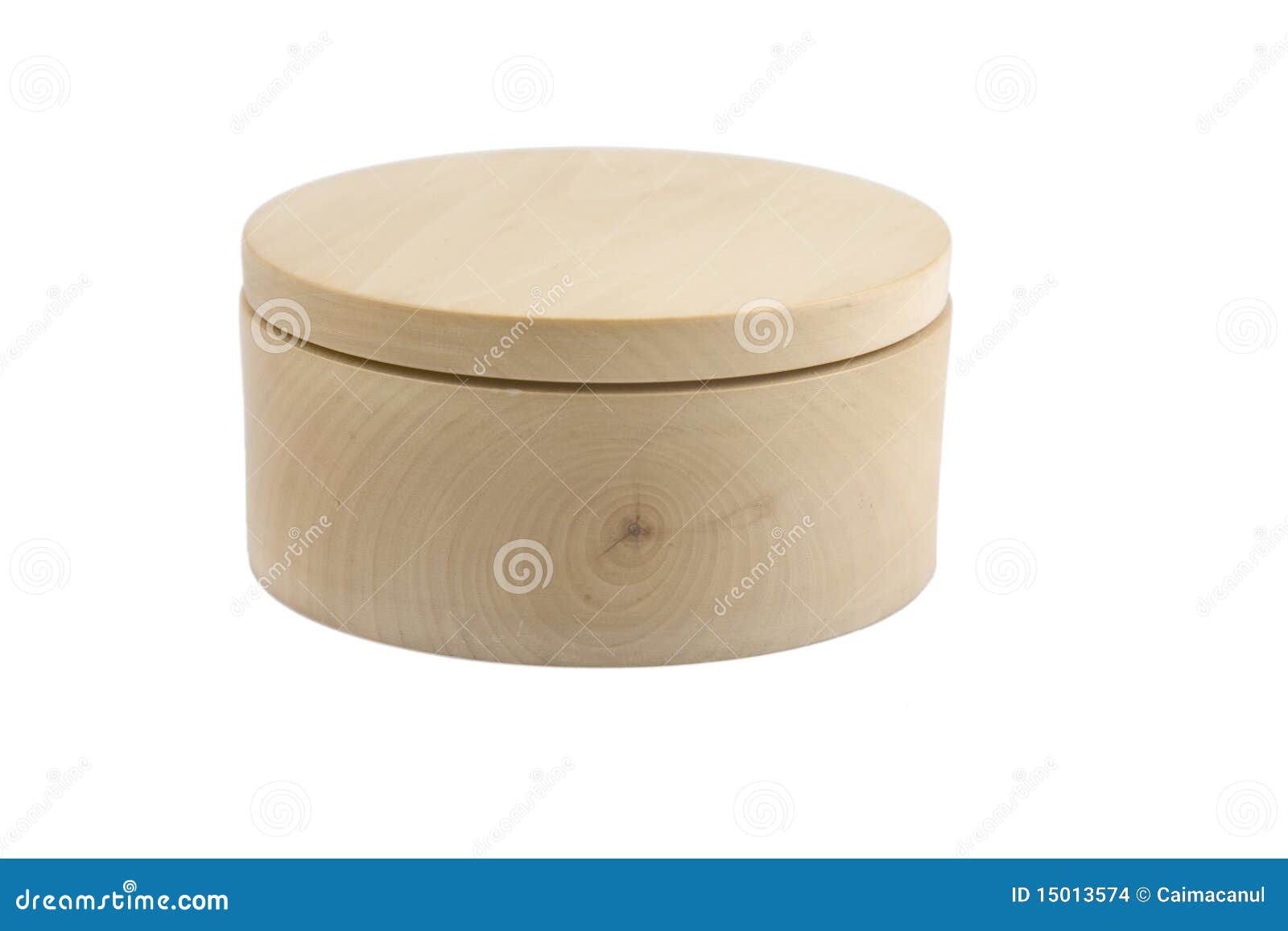 Wooden round box stock photo. Image of keepsake, casket 15013574