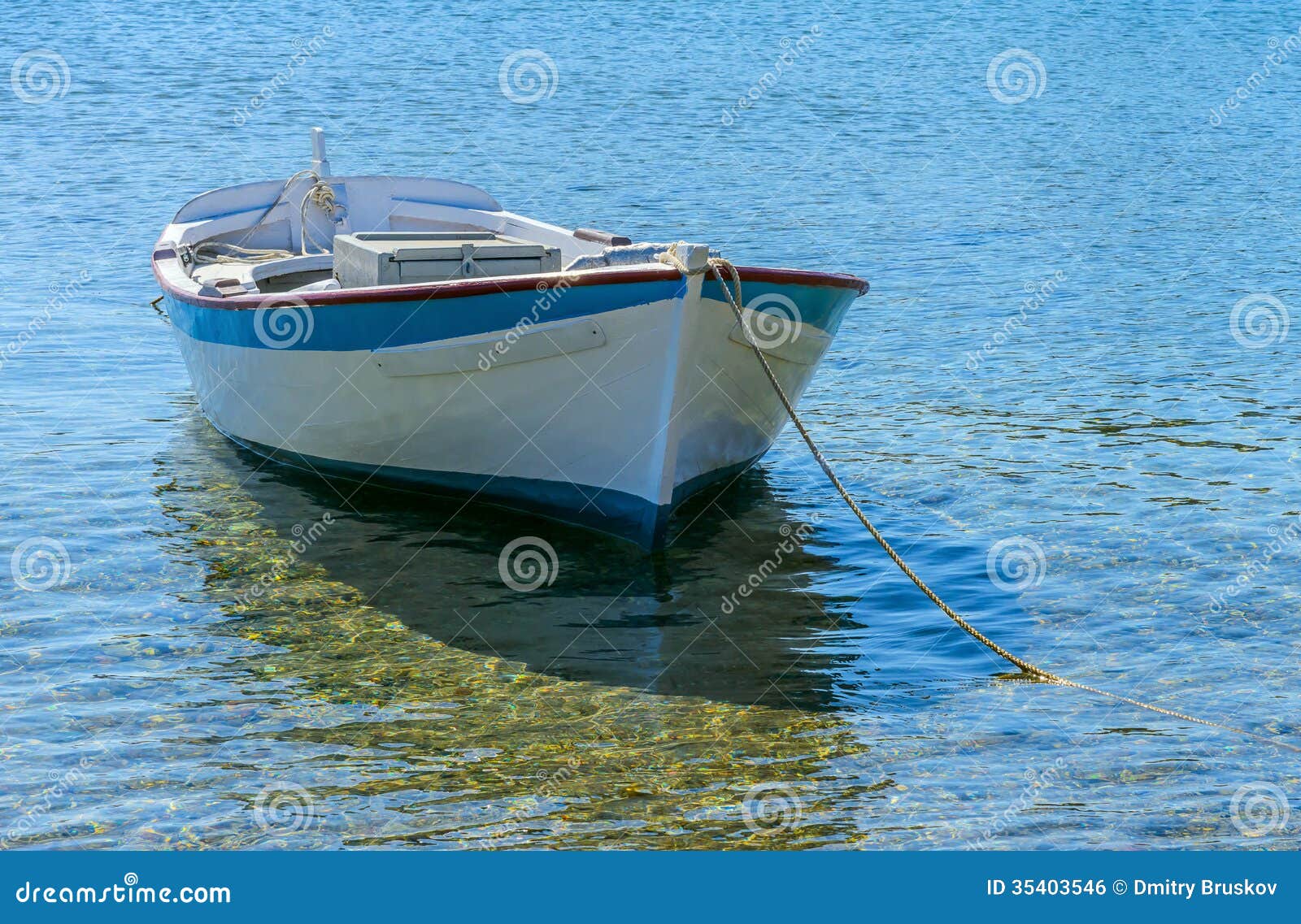 Wooden rowboat stock photo. Image of nobody, concept 