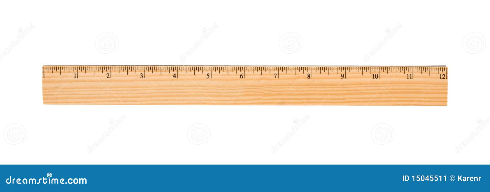 Vector wooden ruler Stock Vector by ©iunewind 120991440