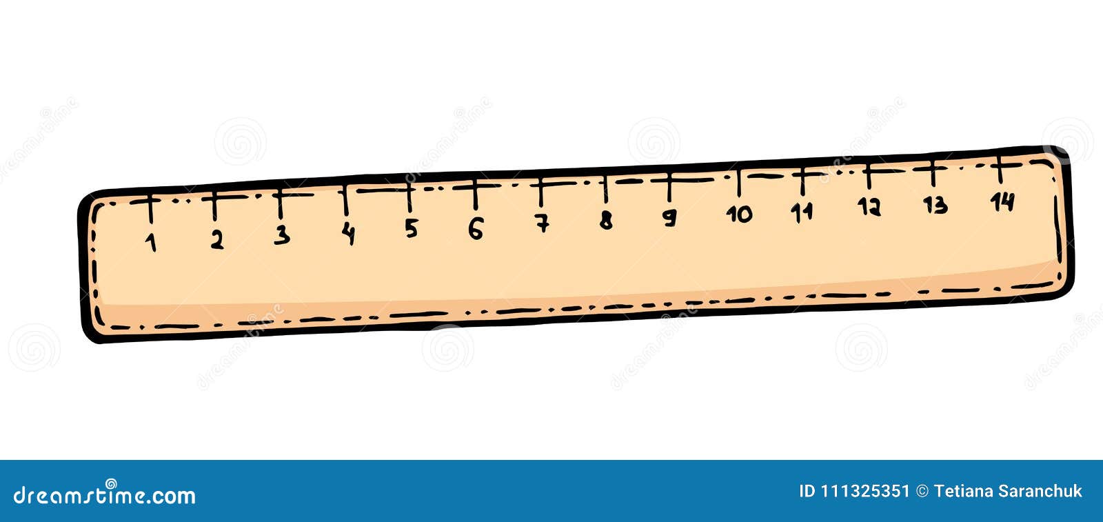 Wooden Ruler Stock Vector Illustration and Royalty Free Wooden Ruler Clipart