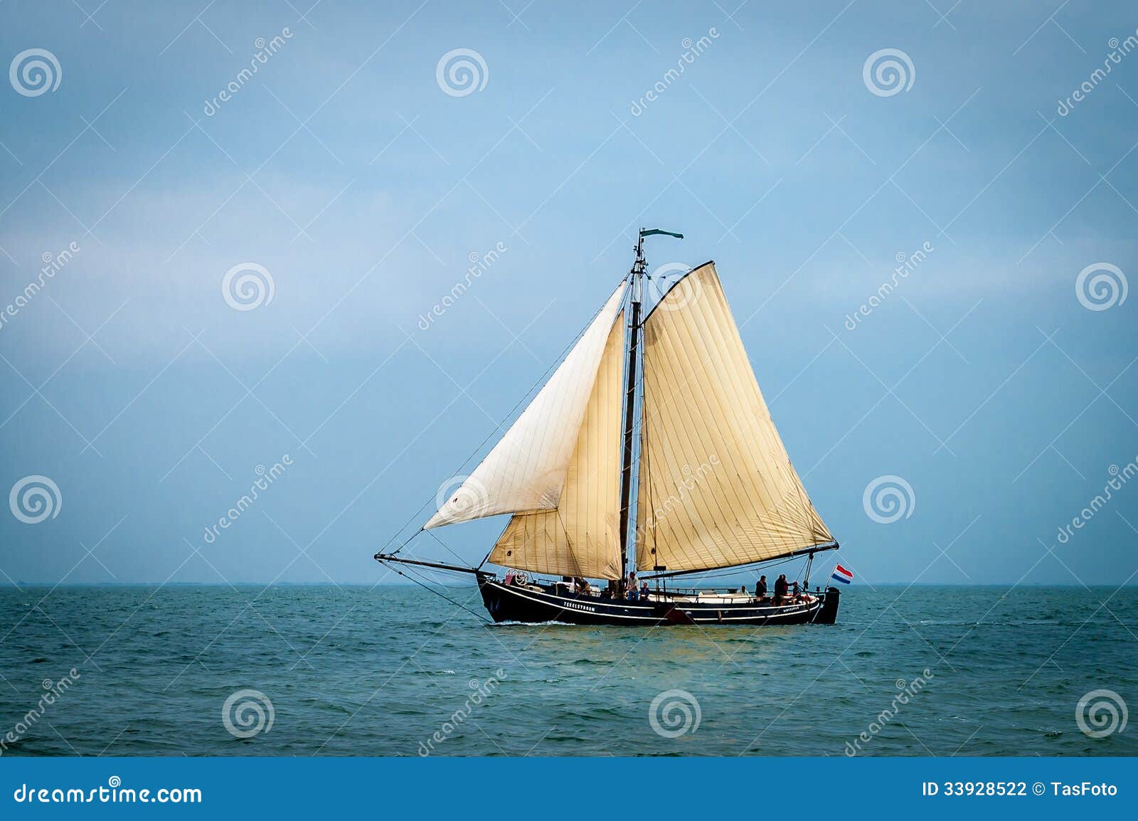 Wooden sailboat editorial photography. Image of european 