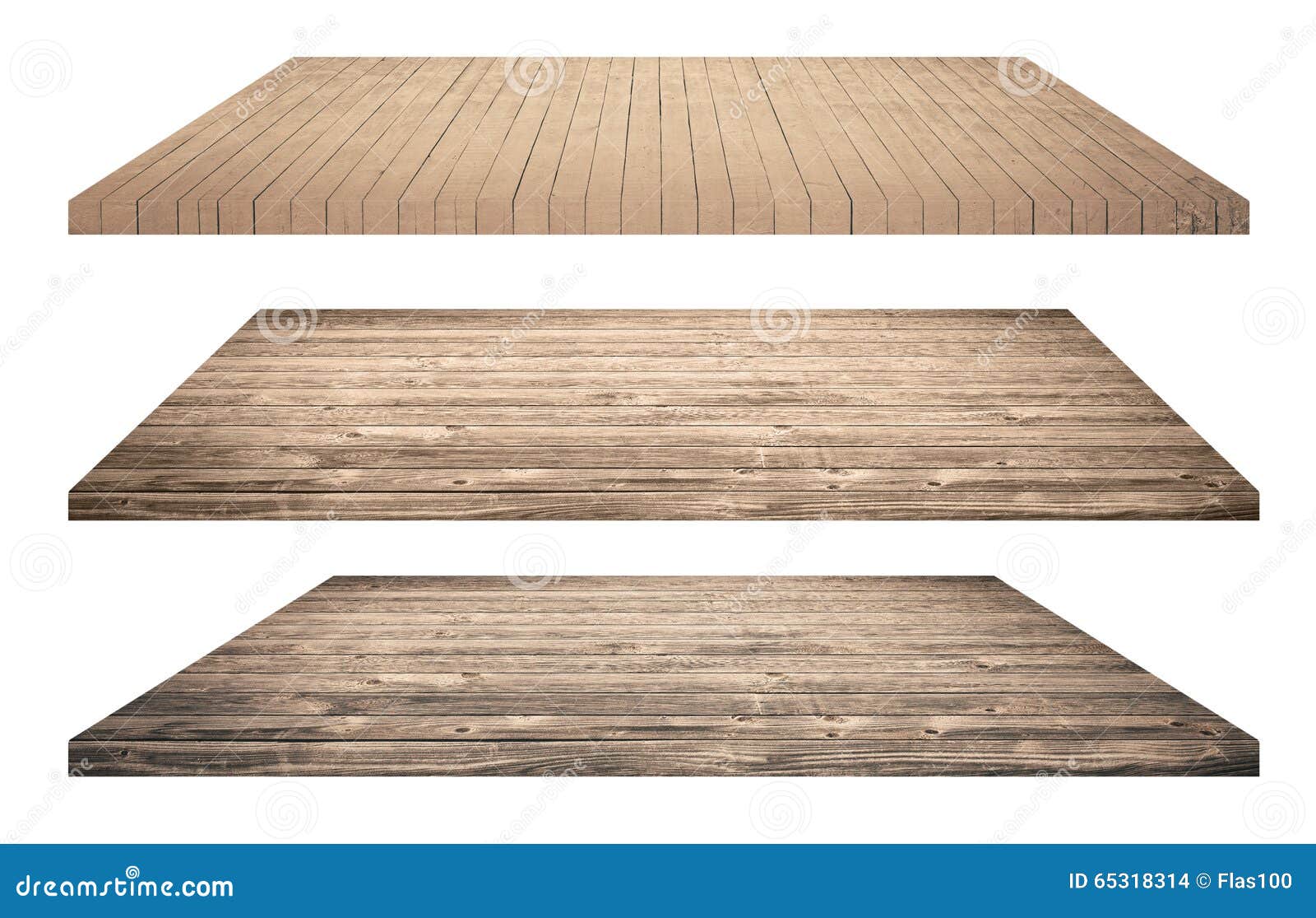 Wooden Shelves or Tabletop Isolated on White Stock Photo Image of