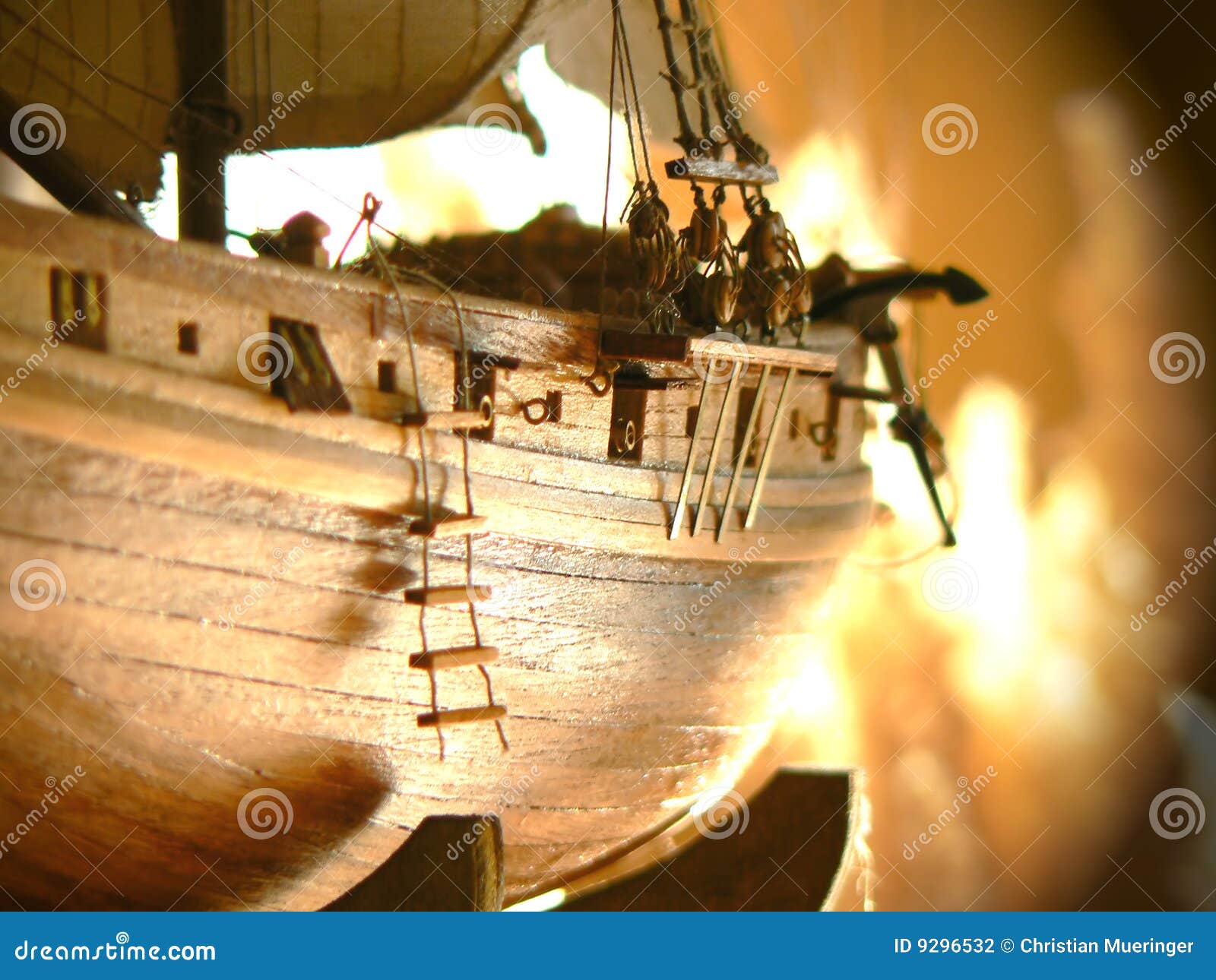 Wooden Ship model stock photo. Image of shipbuilding, wood 9296532