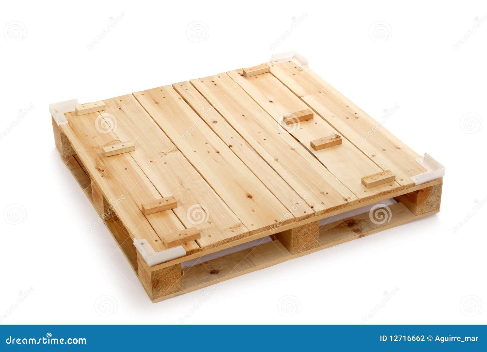 Wooden shipping pallet stock photo. Image of heavy, storage 12716662