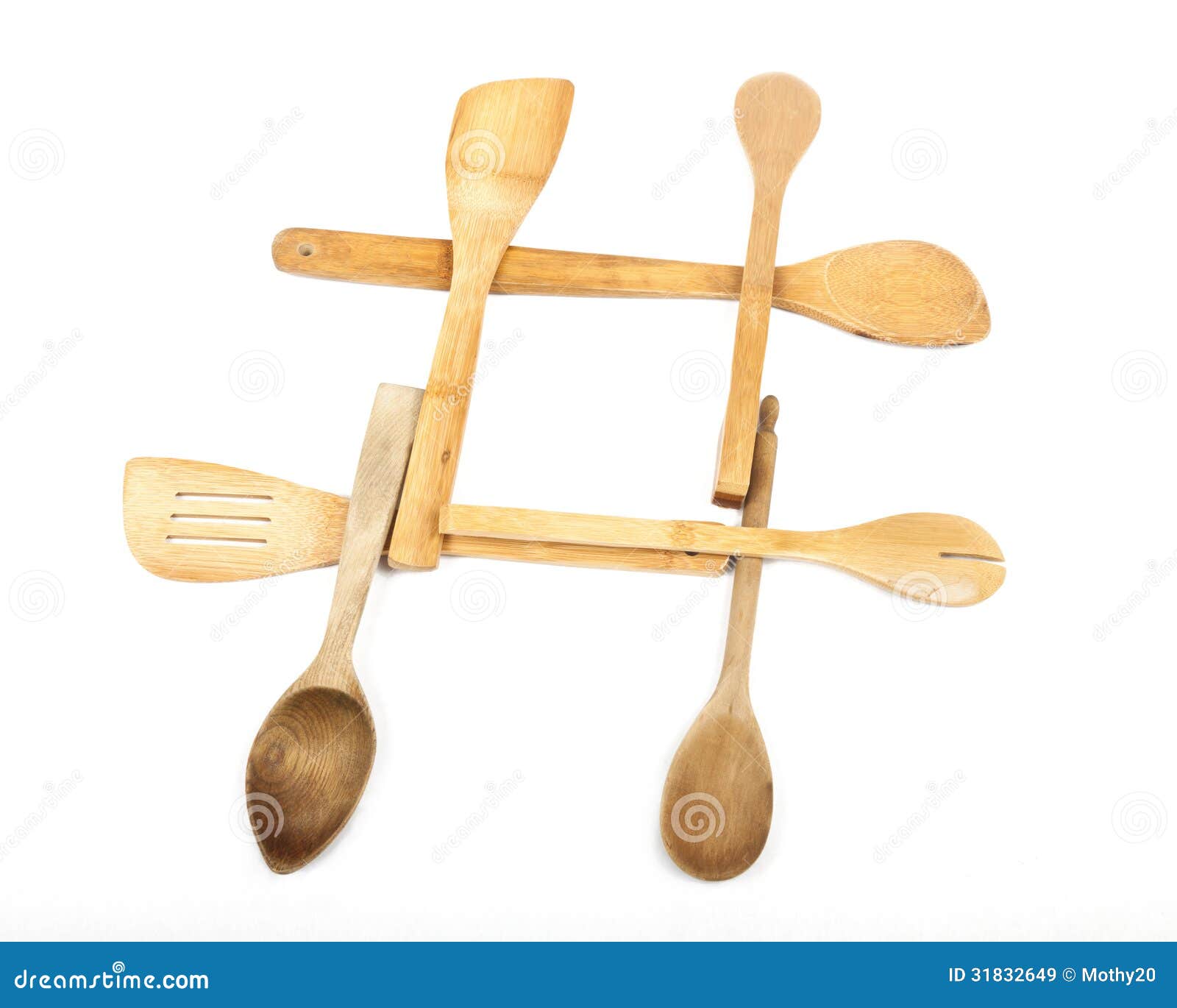 Wooden Spoon Hashtag stock image. Image of utensils, communication