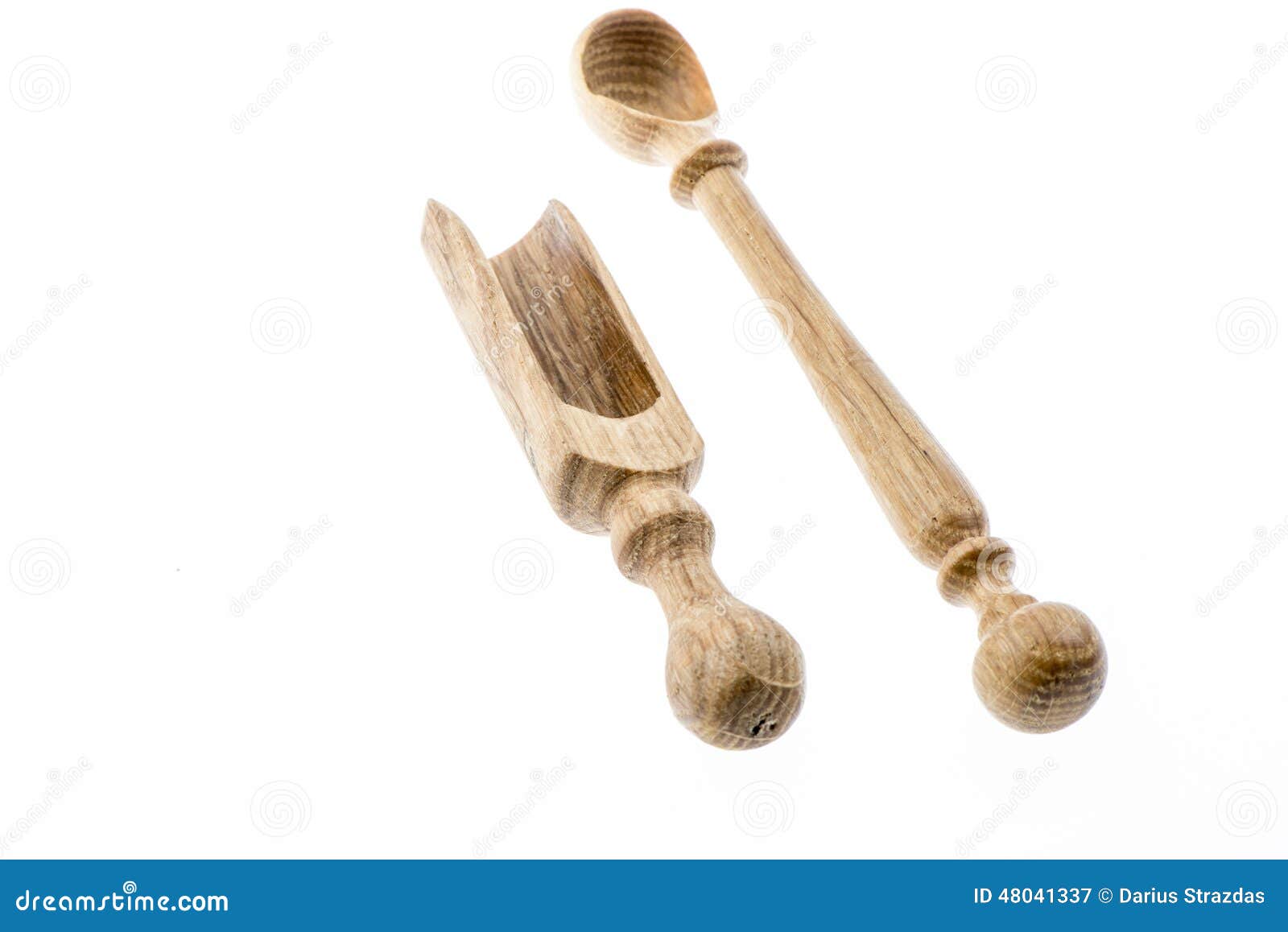 Wooden spoon and scoop stock image. Image of spoons, equipment 48041337