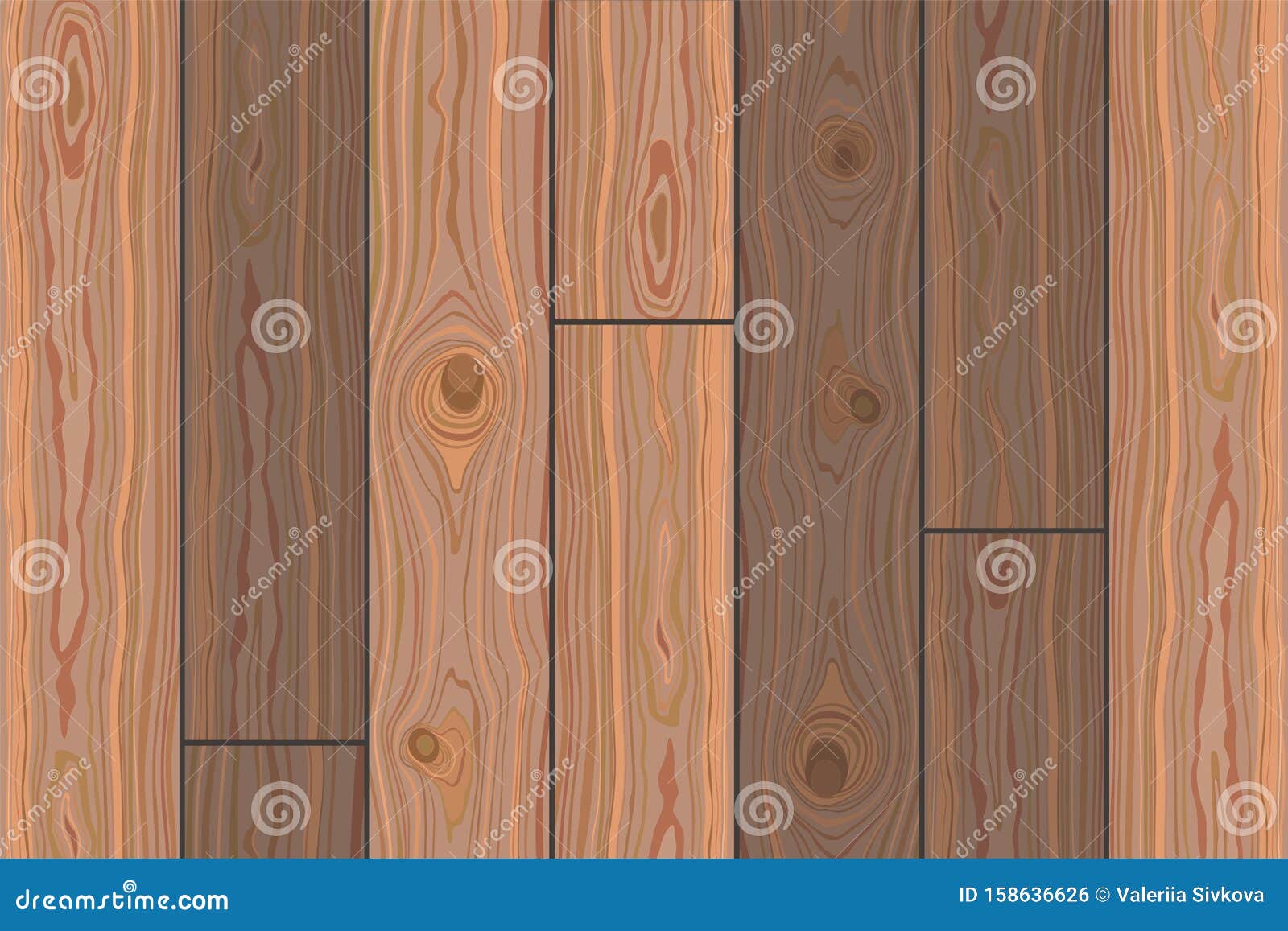 Wooden Striped Textured Background Brown Wooden Wall Plank