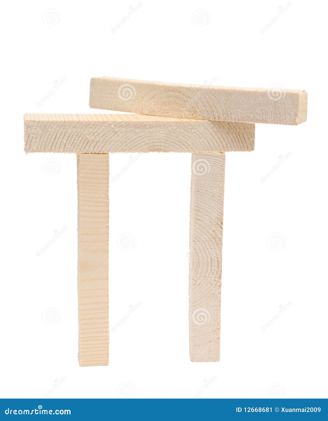 The wooden symbol stock image. Image of symbol, concept 12668681