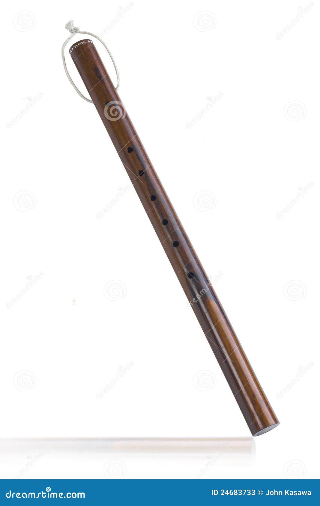 Wooden Thai flute stock image. Image of musician, blow 24683733