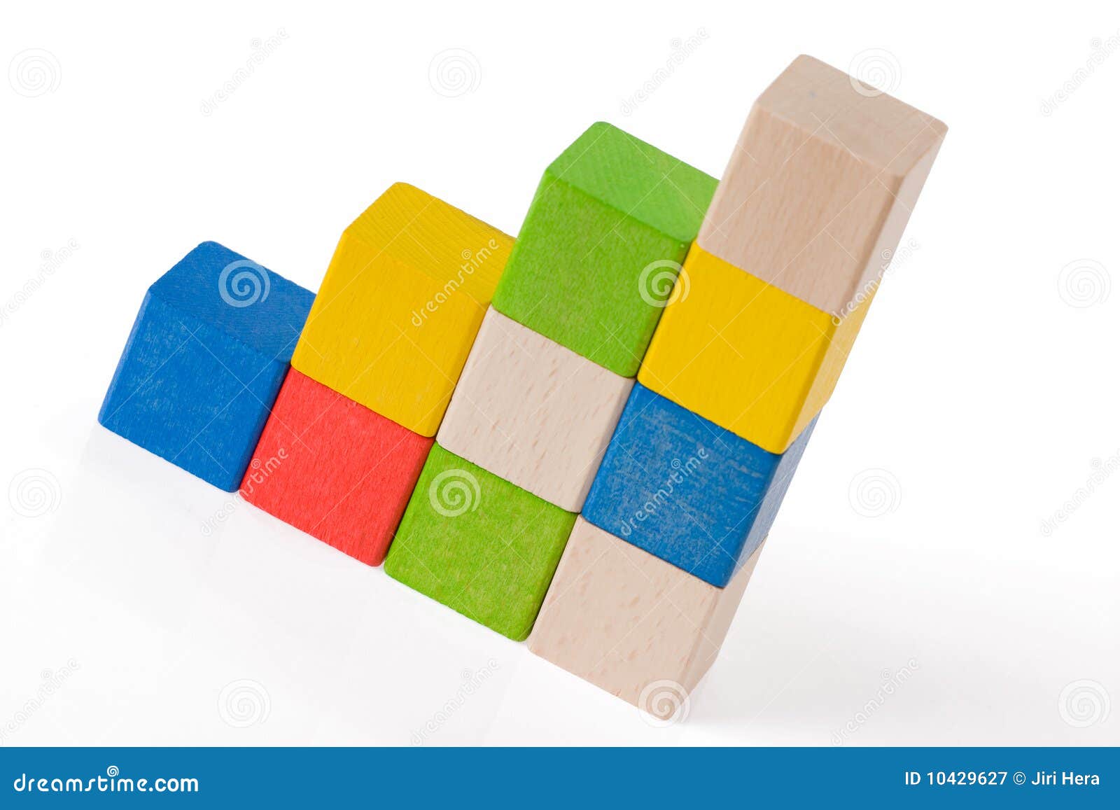 Wooden toy blocks stock image. Image of color, concept 10429627