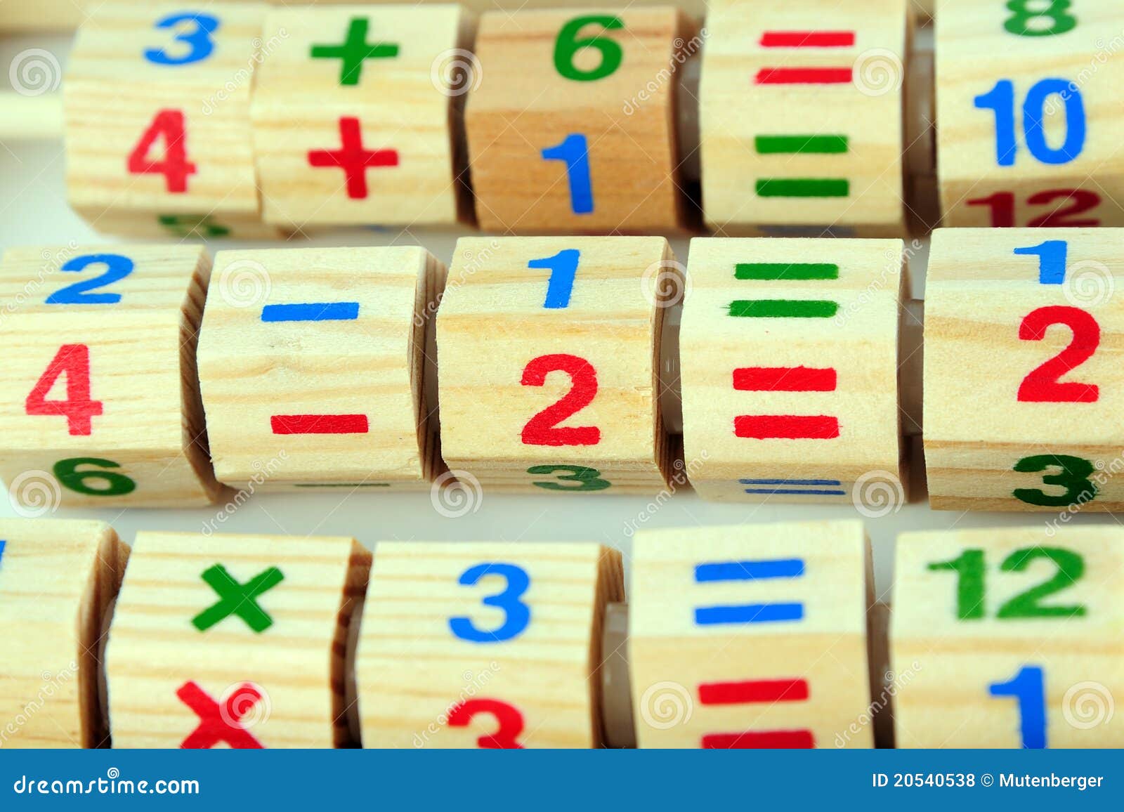 Wooden toy calculator stock photo. Image of helpful, math 20540538