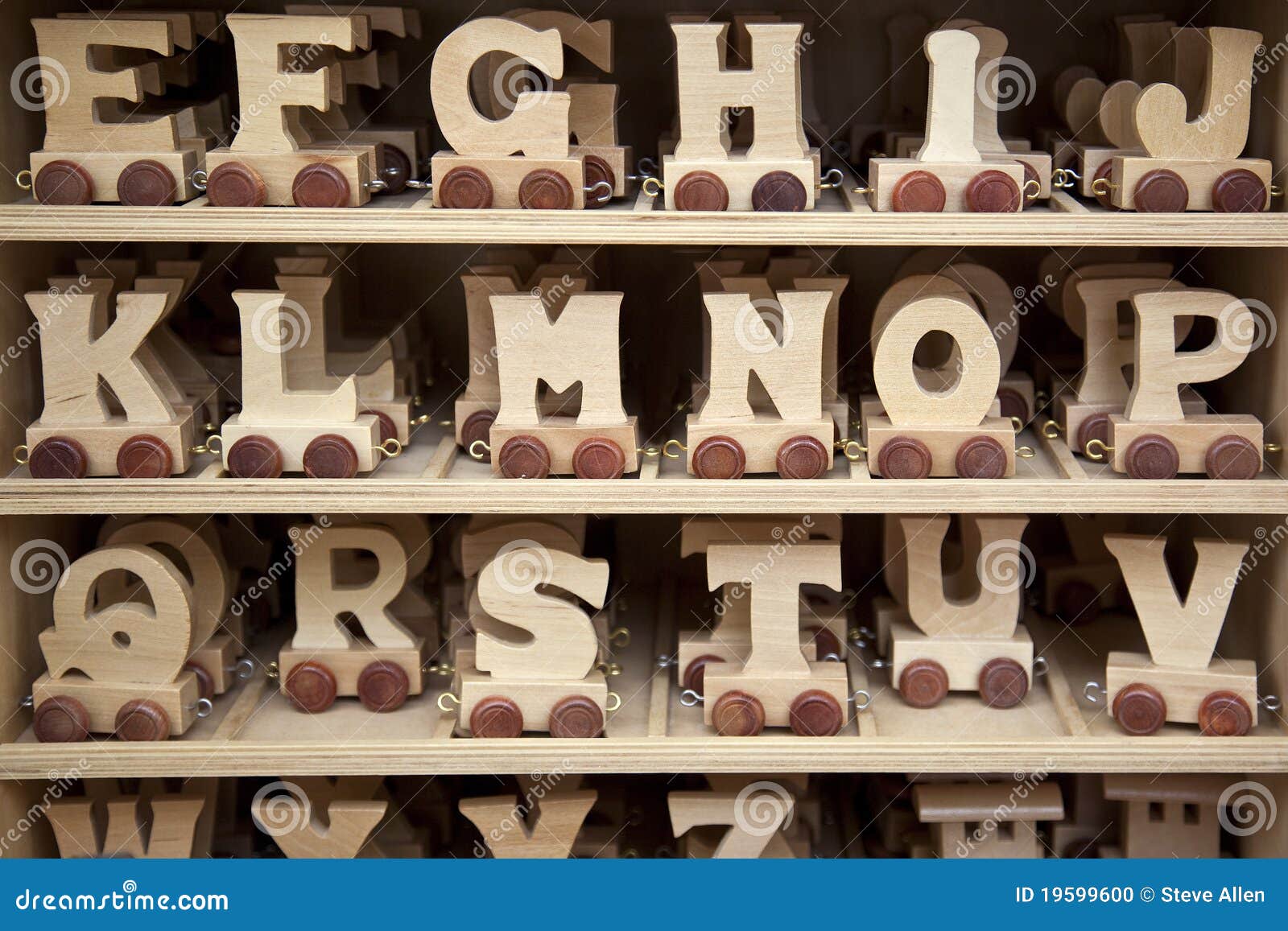 Wooden Toy Letters stock photo. Image of childrens, spelling 19599600