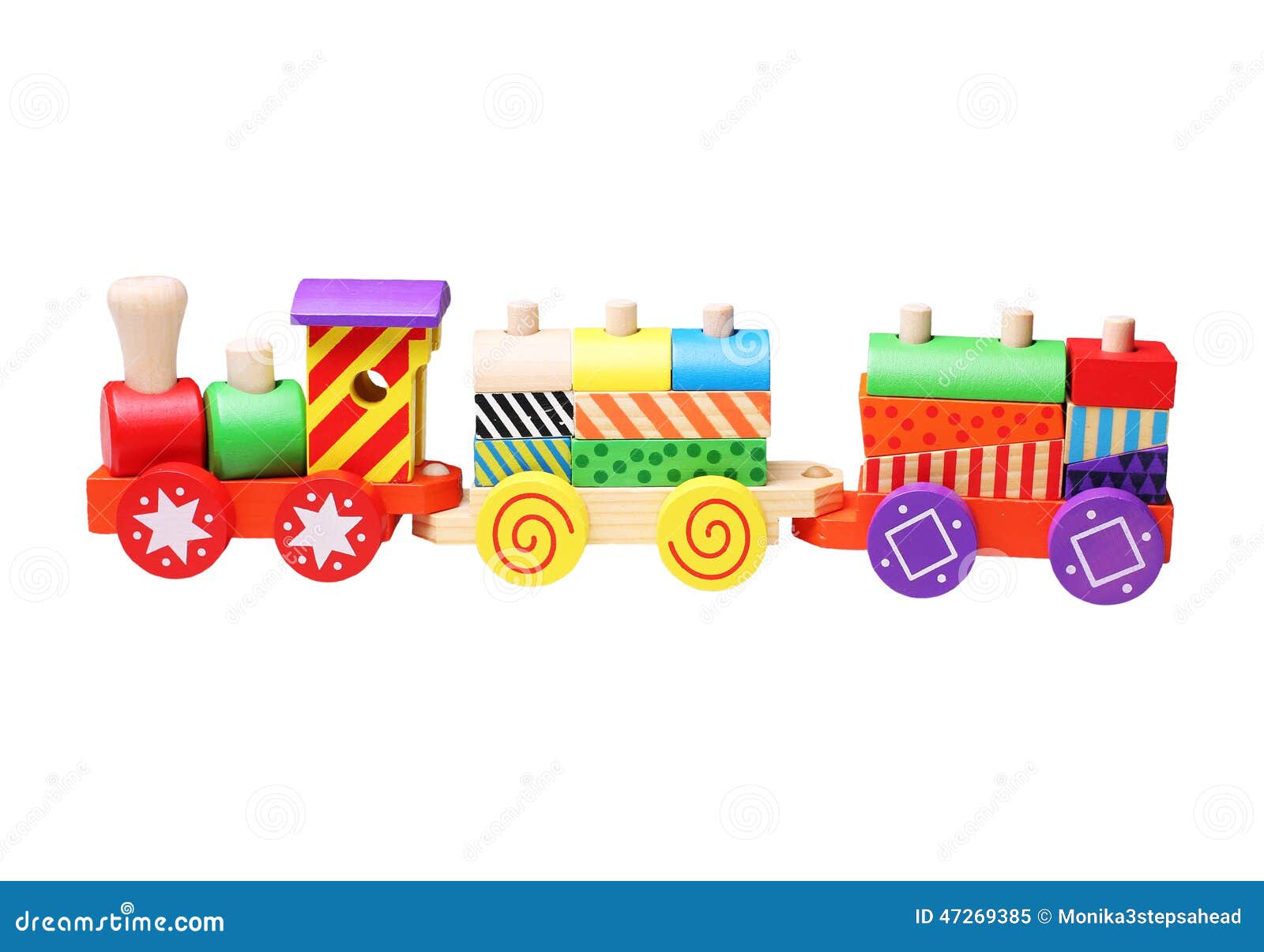 wooden toy train for children