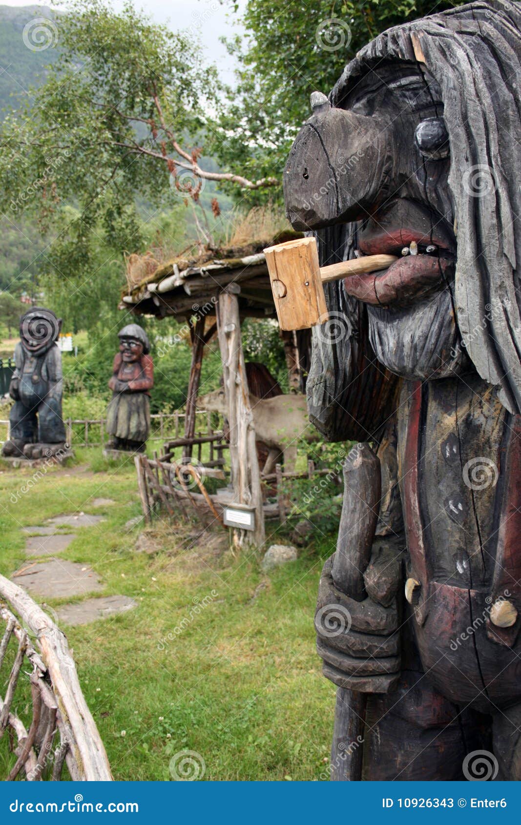 Duendes/trolls Statues 