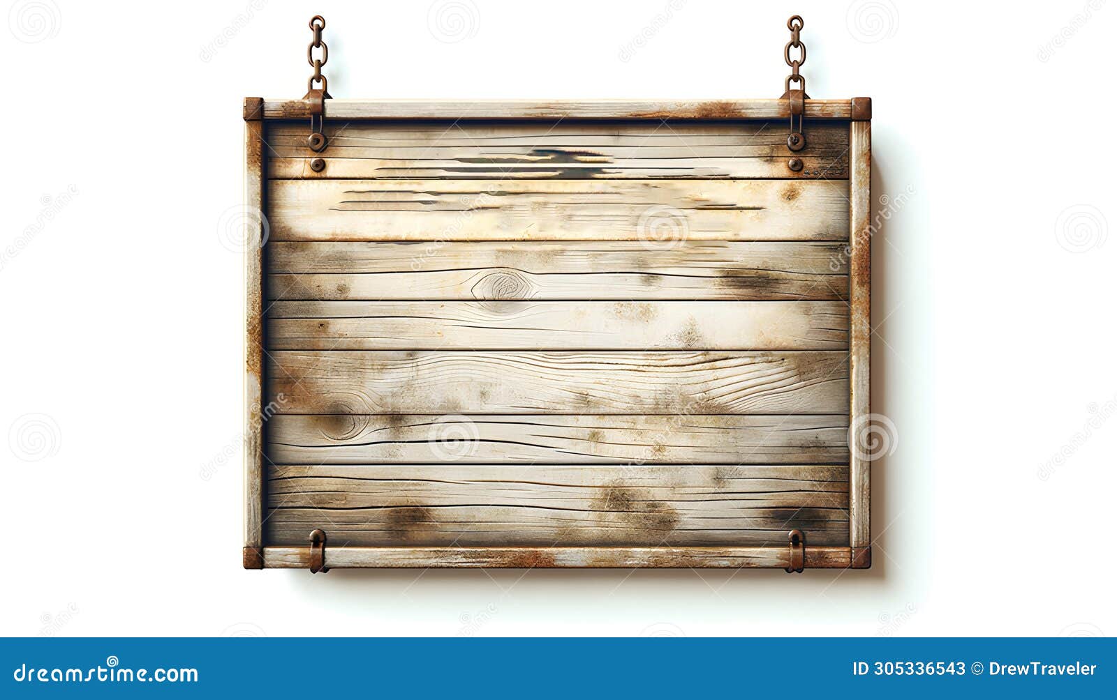 a wooden vintage retro rustic empty plank wild wood west sign old desert western chain sheriff office backdrop signboard board