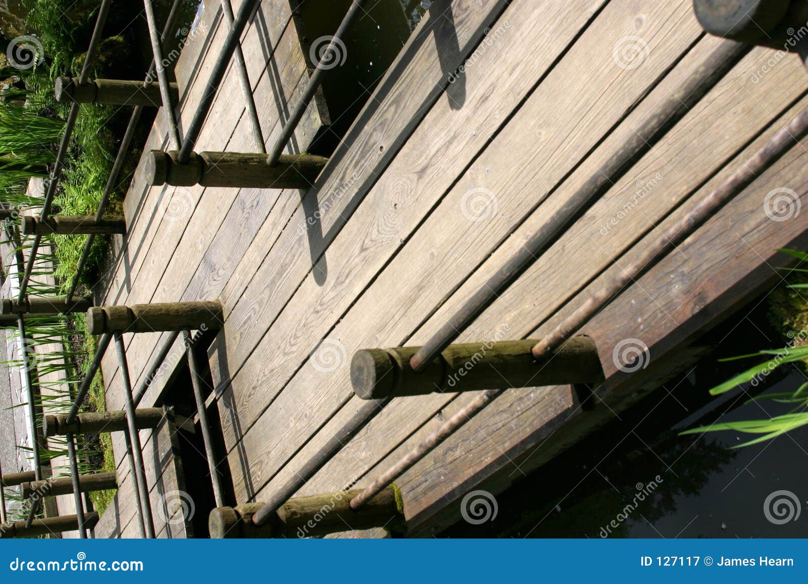 Wooden Walkway Royalty Free Stock Photography - Image: 127117