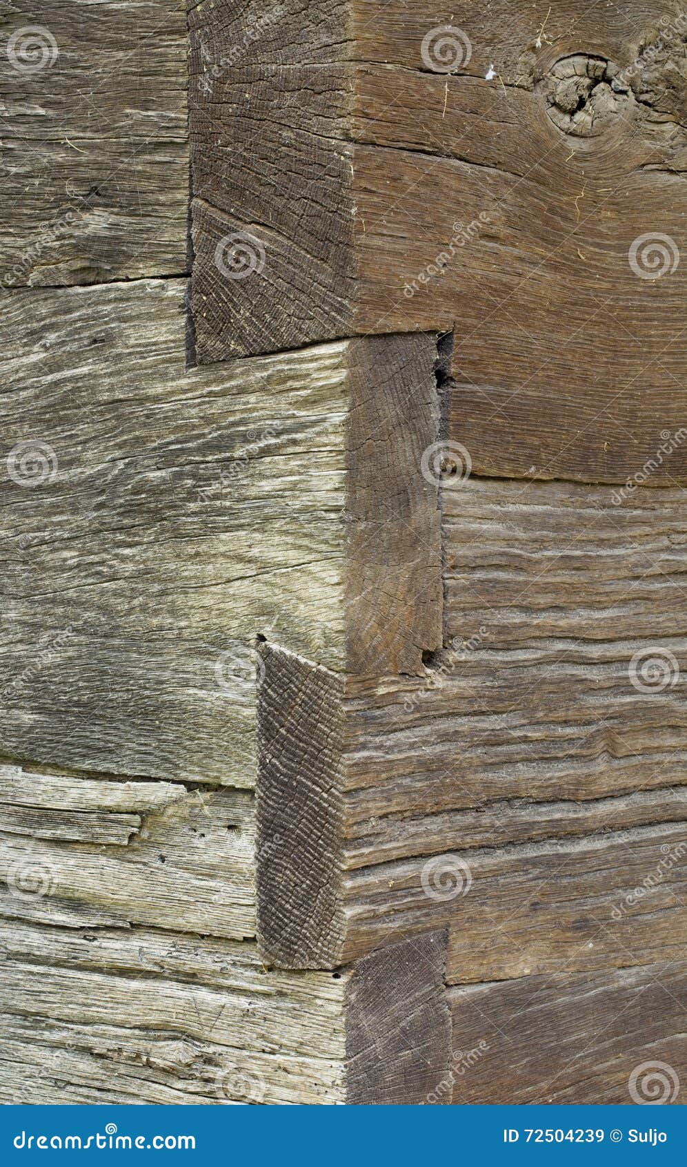 Wooden Wall Corner stock image. Image of vertical, edge 72504239