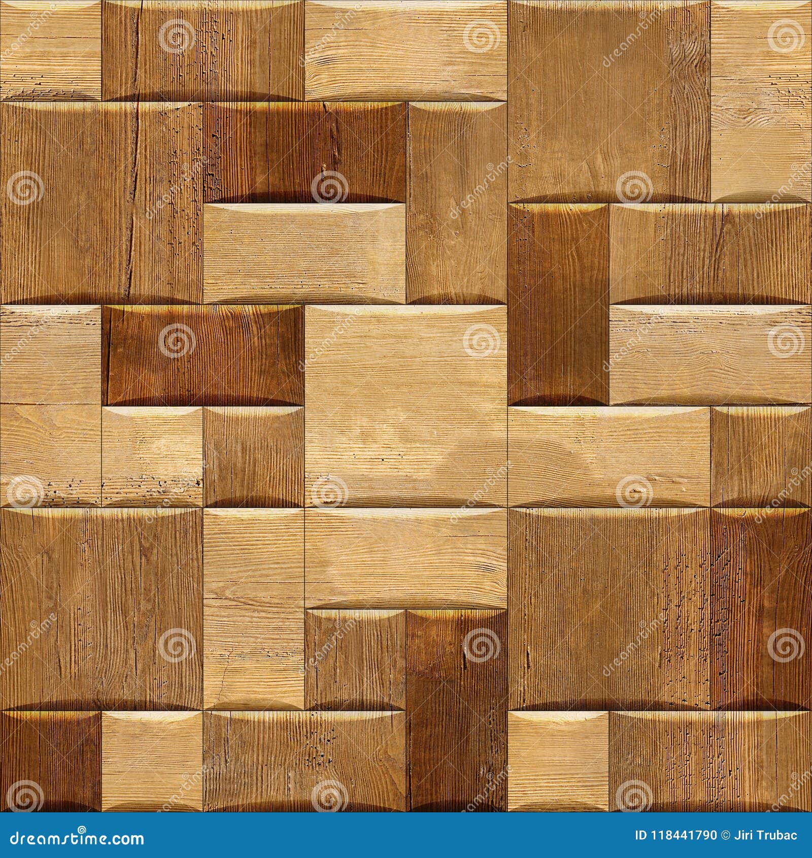 Wooden Wallpaper Decorative Wall - Seamless Background Texture Stock Photo  - Image of paving, rustic: 118441790