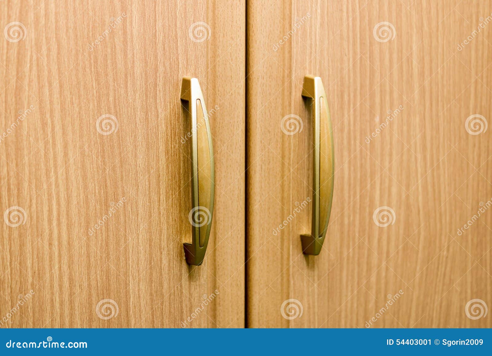 Wooden wardrobe knobs stock image. Image of wooden, lumber 54403001
