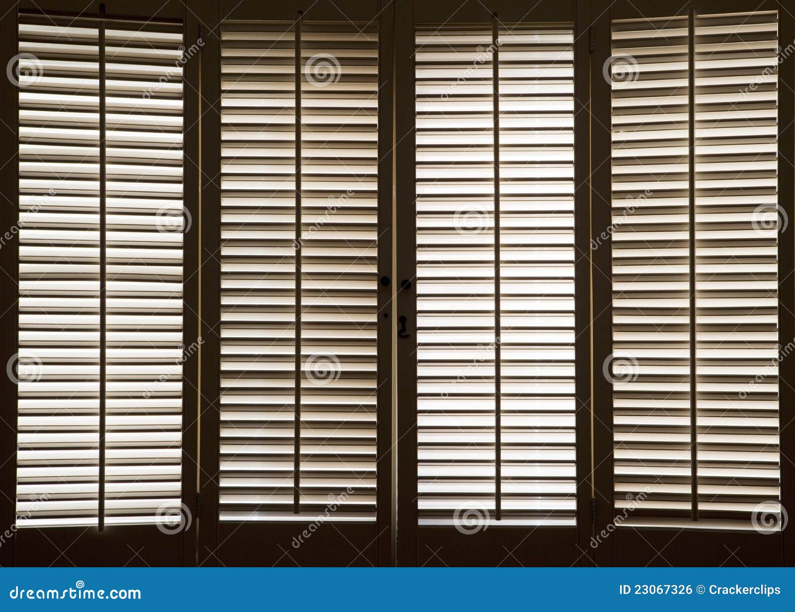 Wooden Window Shutters stock photo. Image of wooden, detail 23067326