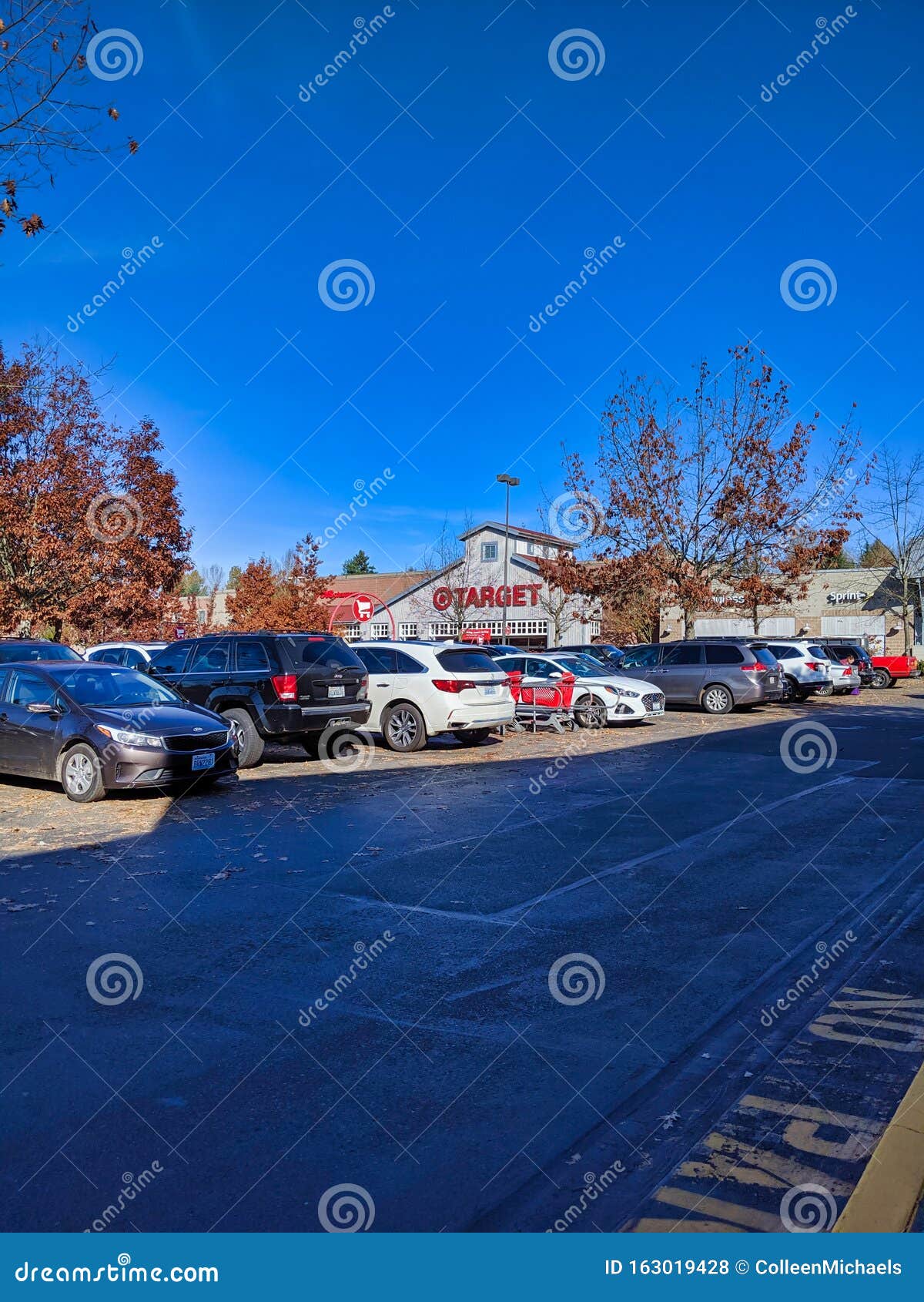 Exterior Of Target Grocery And House Goods Store In Woodinville, WA