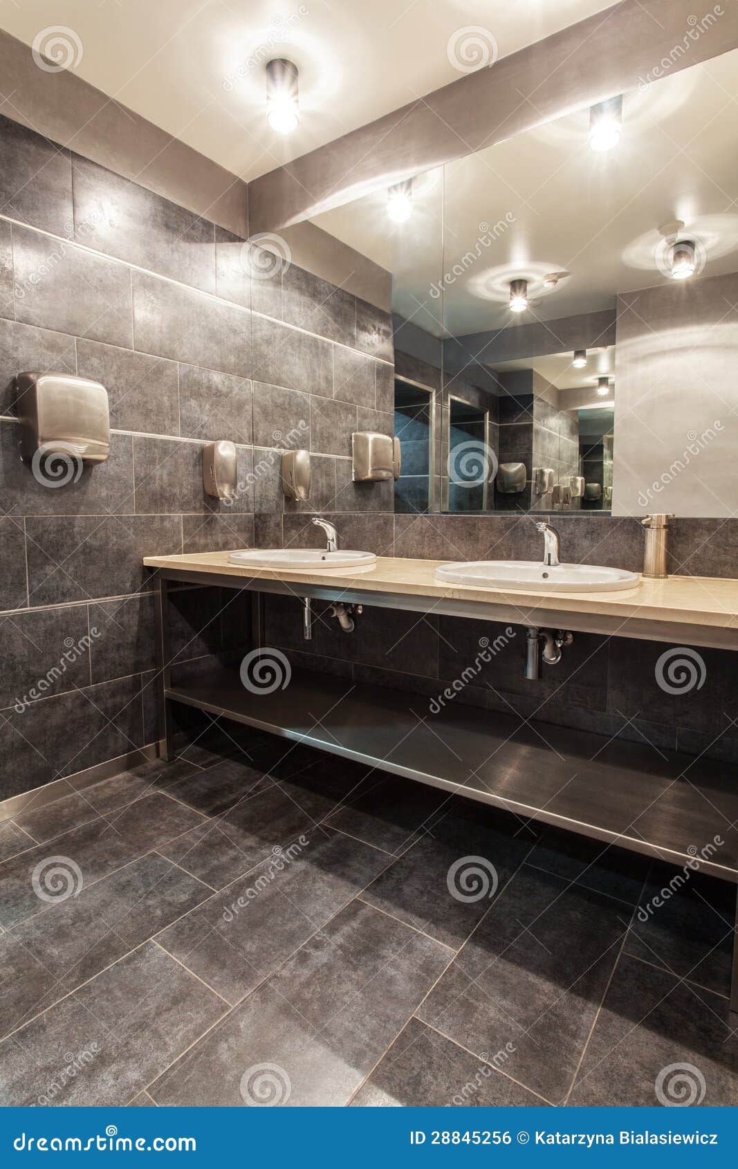 Woodland Hotel Public Bathroom Stock Photo Image of fashionable