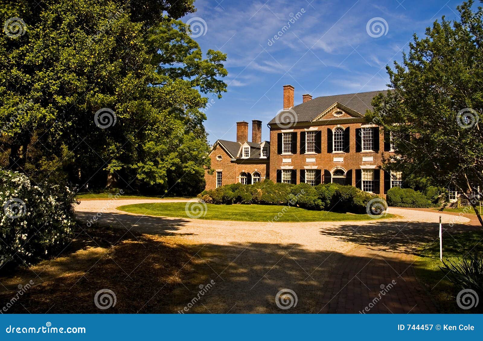 Woodlawn Villa Virginia 2 Stockbild Bild von aristokrat, dynastie