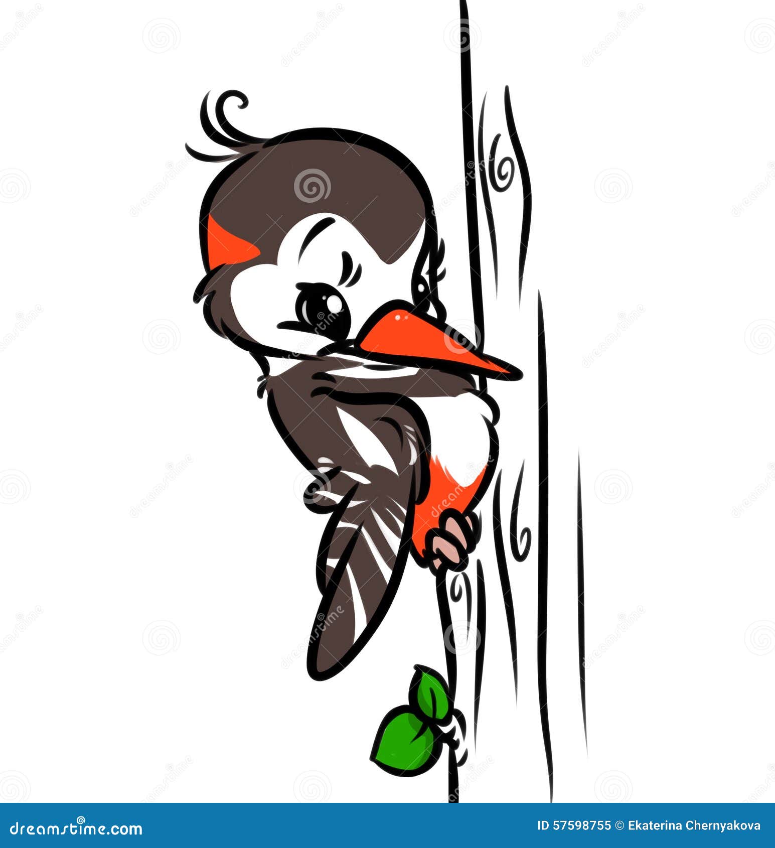  Bird Cartoon Illustration Stock Illustration  Image: 57598755