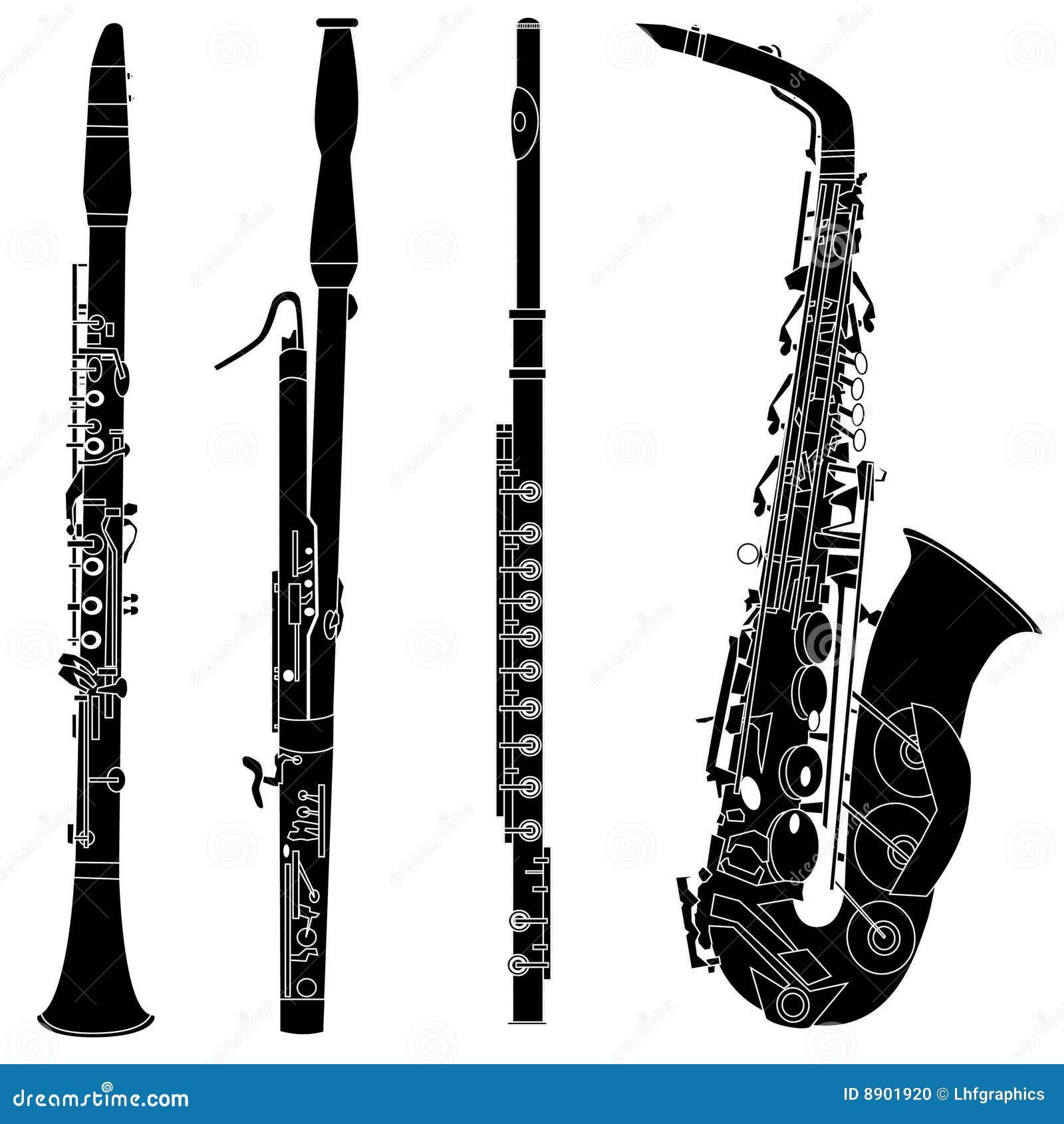 woodwind musical instruments in 