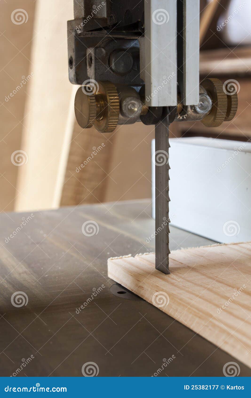 Woodworking Machine Band Saw Stock Image Image of manufacturing, object 25382177