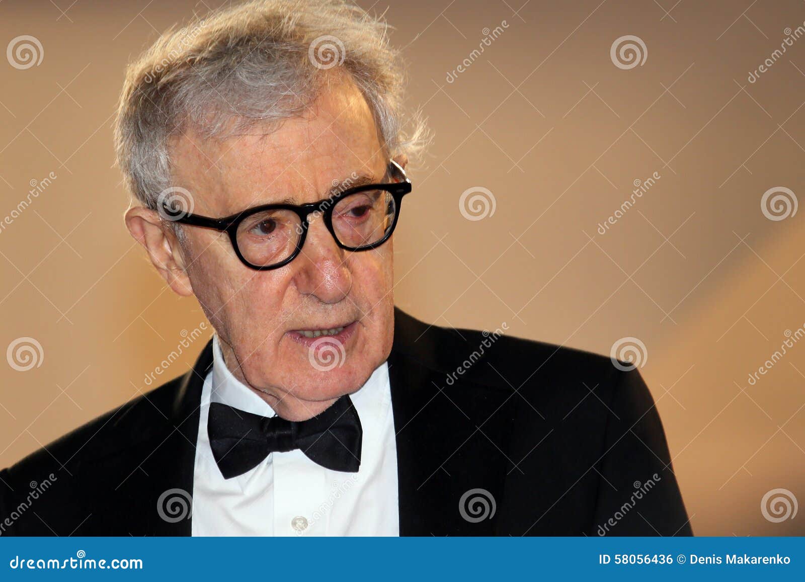 Woody Allen photo éditorial. Image du cannes, assiste 58056436