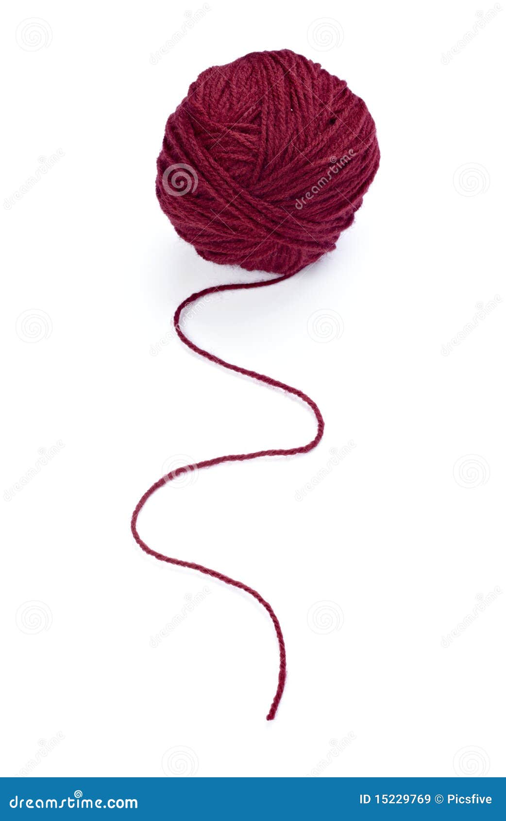 Wool knitting needlecraft stock image. Image of craft 15229769