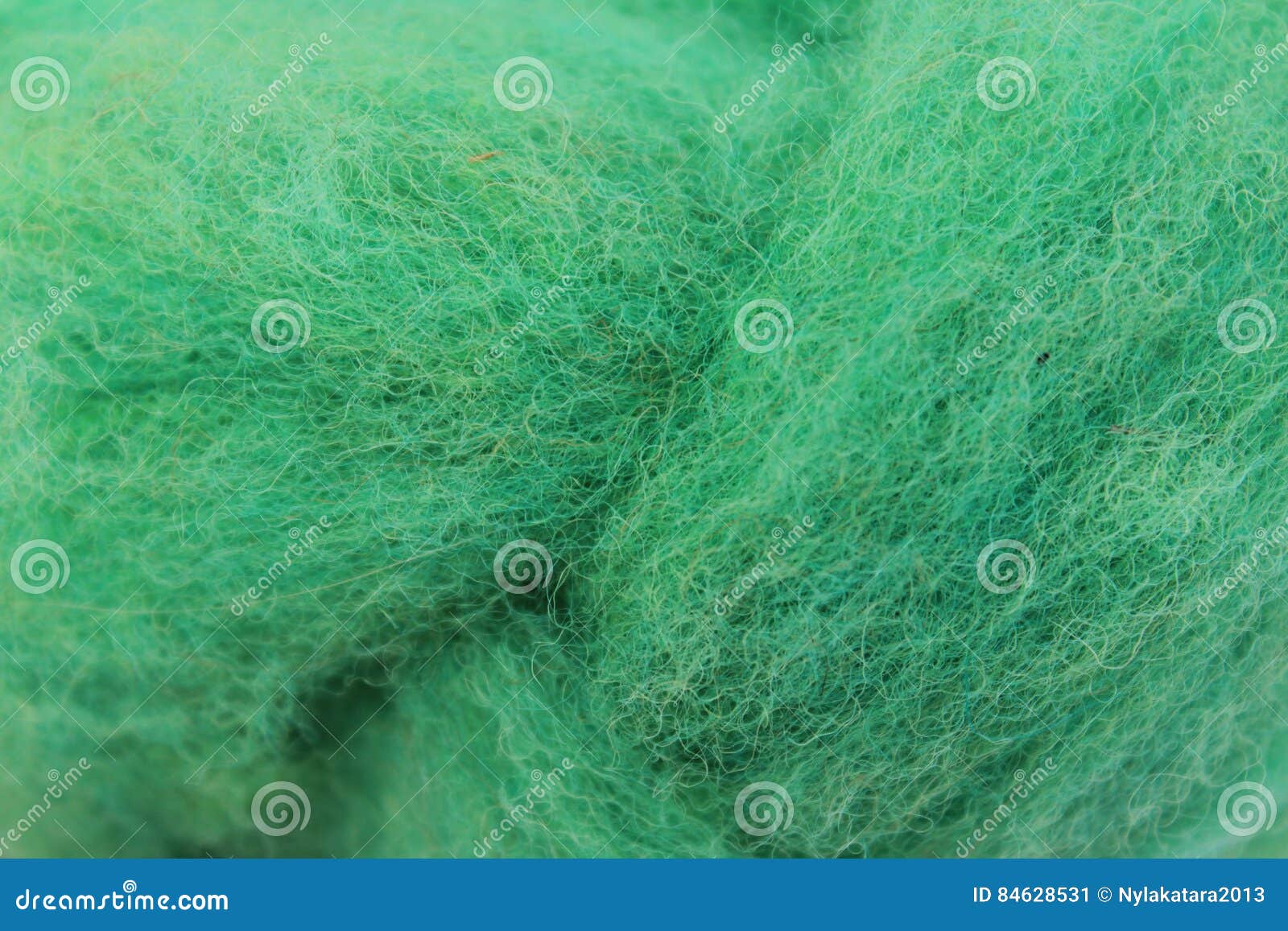 Wool roving stock image. Image of fiber, felting, closeup 84628531