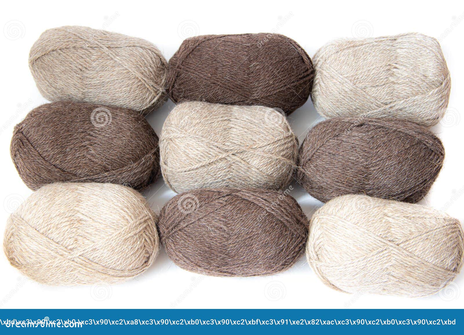 Wool Yarns for Knitting. Wool Thread for Knitting. Own Hand. Knitting and  Needlework. Yarns for a Scarf, Sweater, and Socks Stock Image - Image of  isolated, knit: 193269329