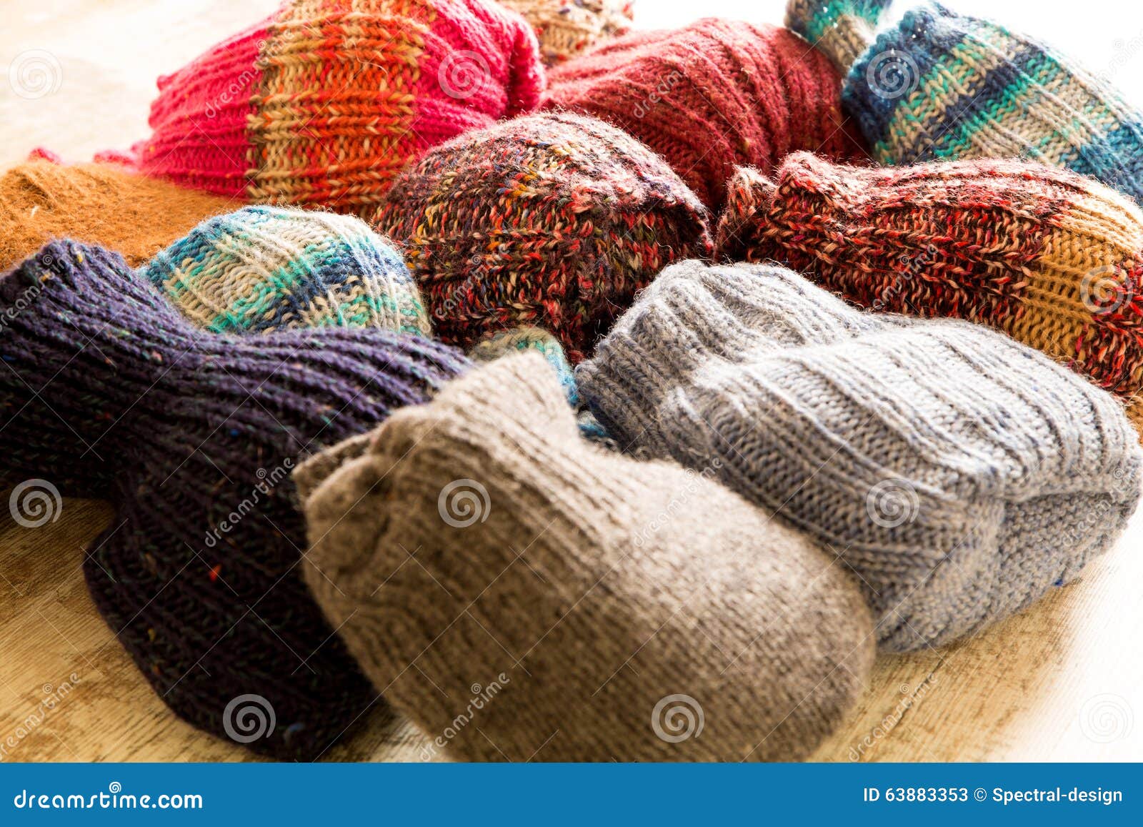 Woolen Socks stock image. Image of cute, soft, color - 63883353