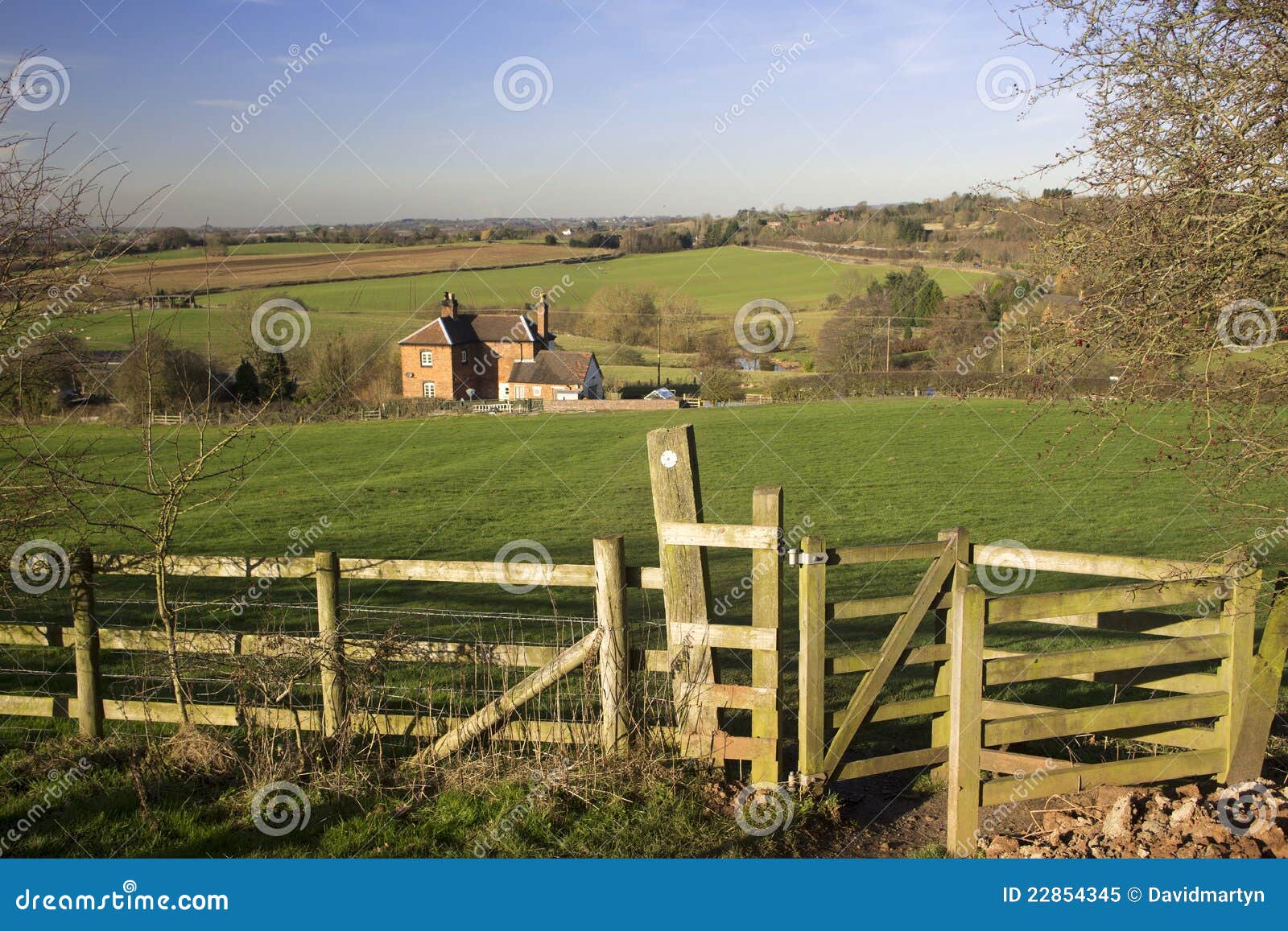 Worcestershire stock image. Image of fields, countryside 22854345