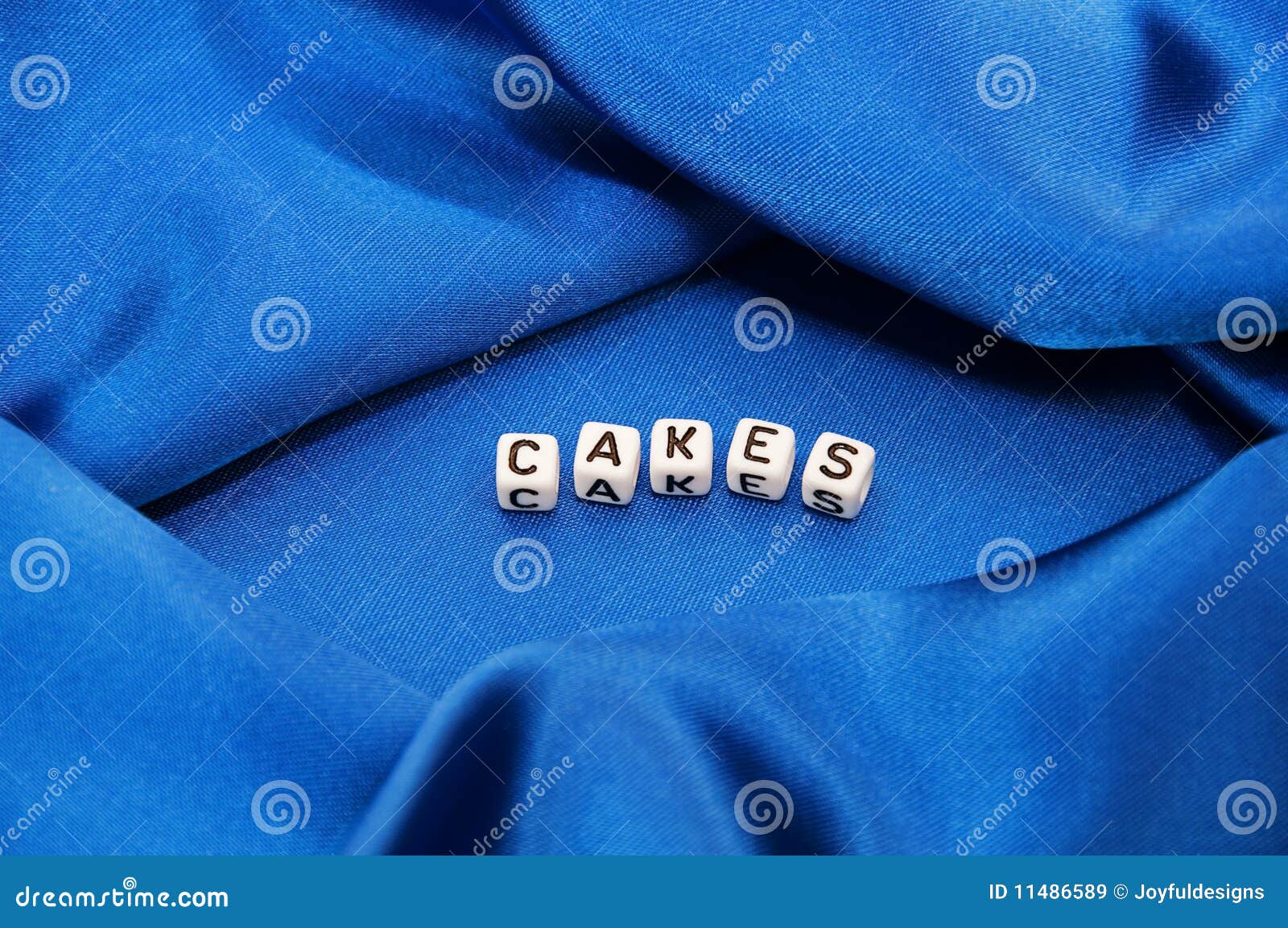 Word Cakes in Food Related Series Stock Image Image of kitchen, folds