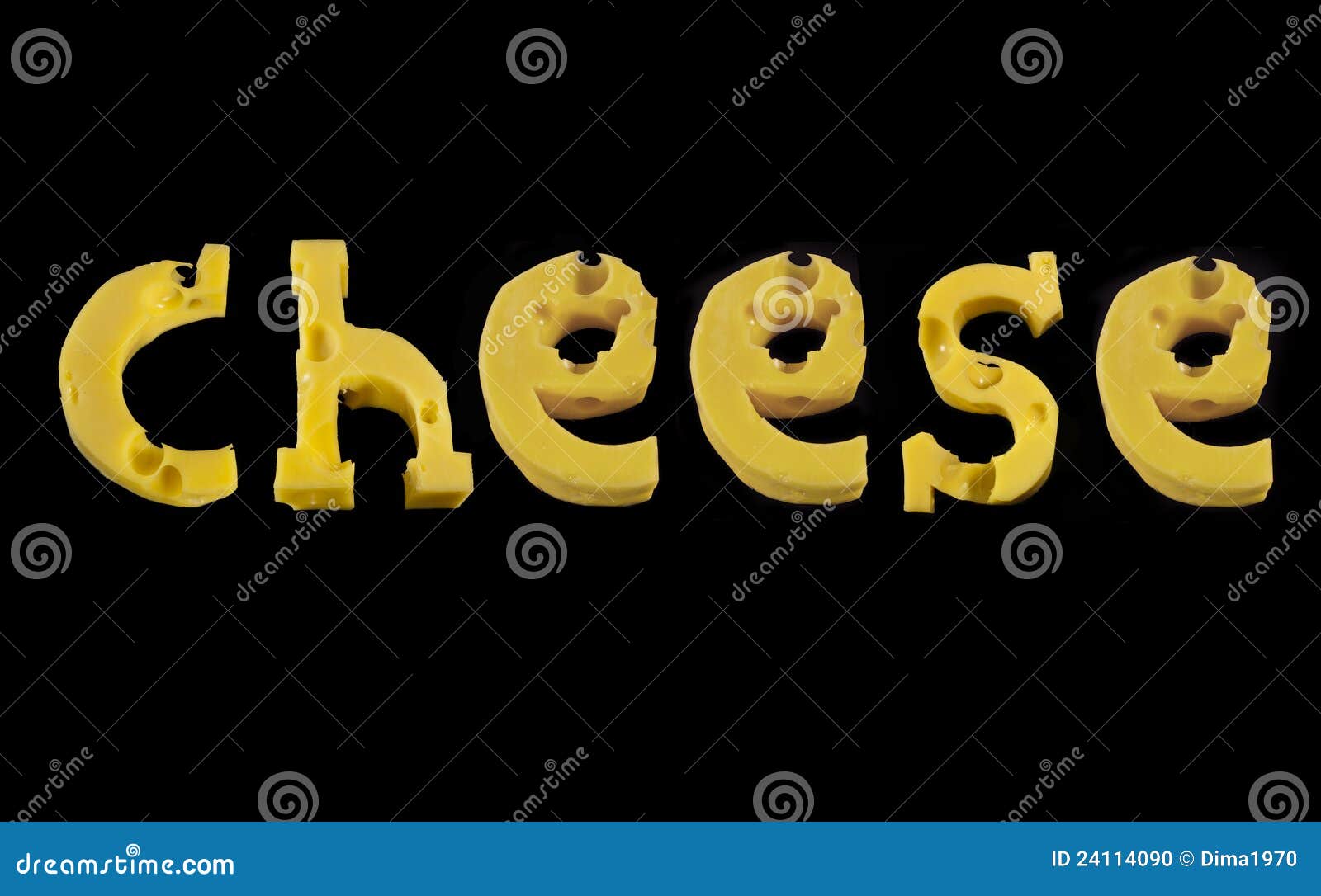 Word Cheese stock photo. Image of fast, delicatessen 24114090