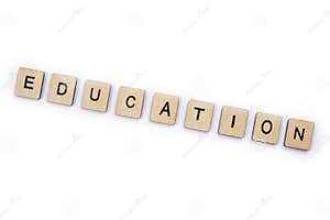 The Word EDUCATION Stock Photo Image Of Learning Public 120728426