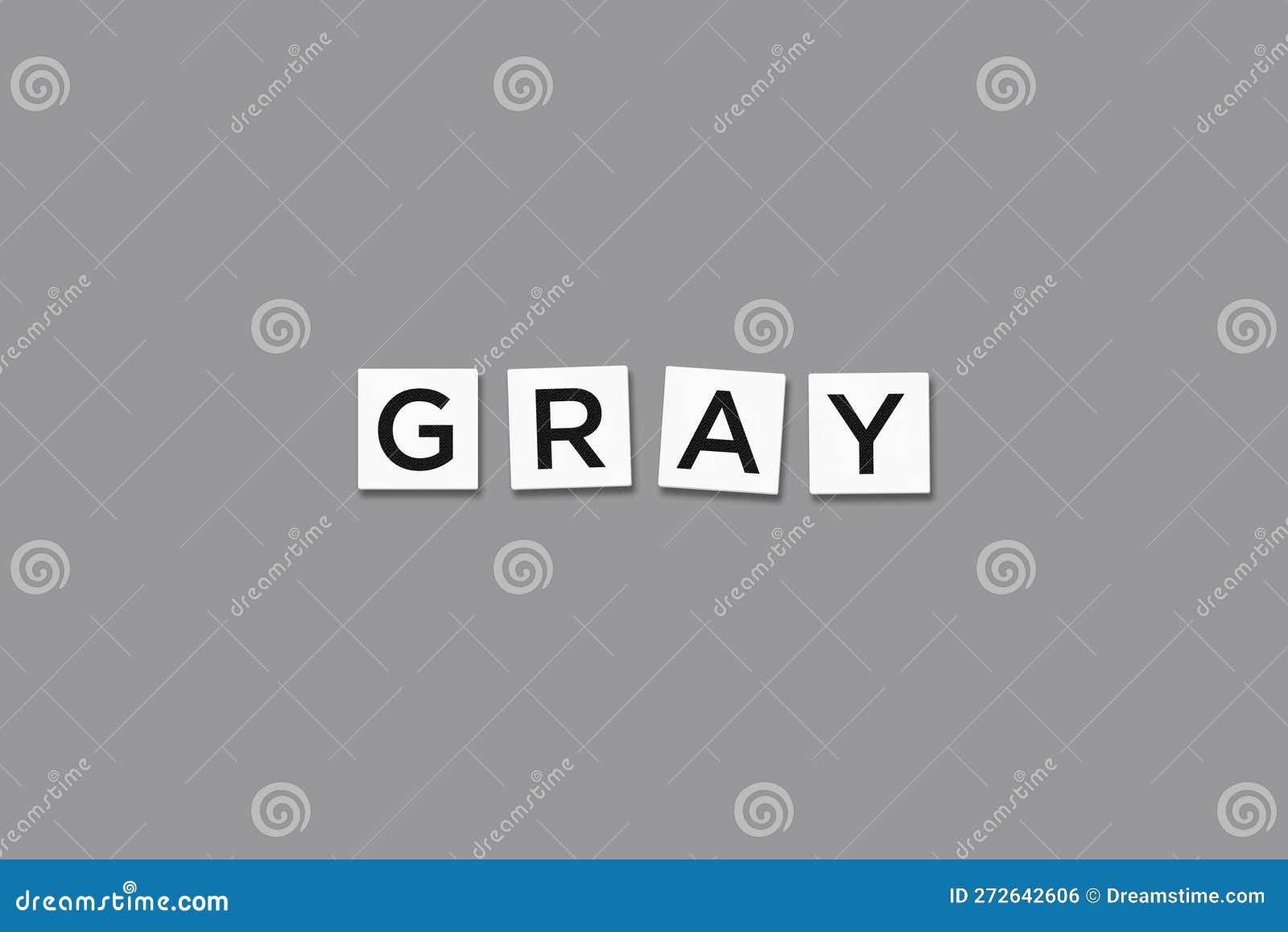 The Word GRAY on a Gray Background Stock Photo Image of background