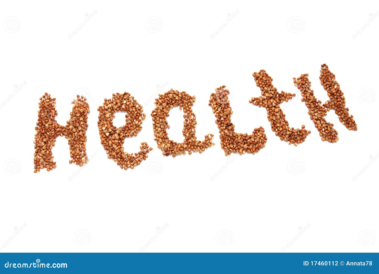 Word of the Health of Buckwheat Stock Photo Image of health, alphabet