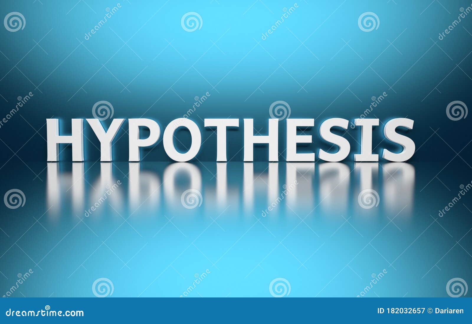 hypothesis in word