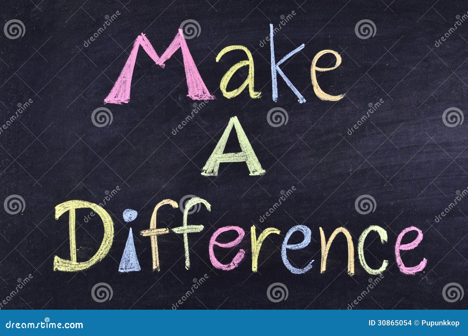 word make a difference