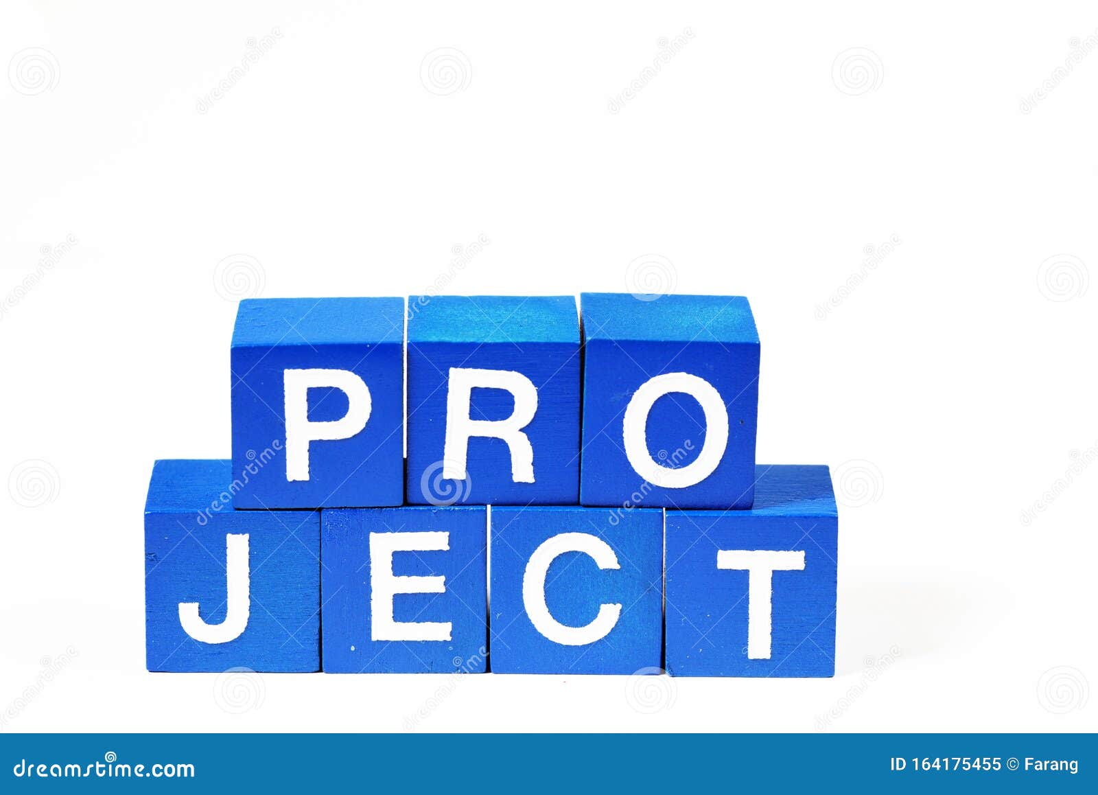 the word `project` spelled out in clear capitals