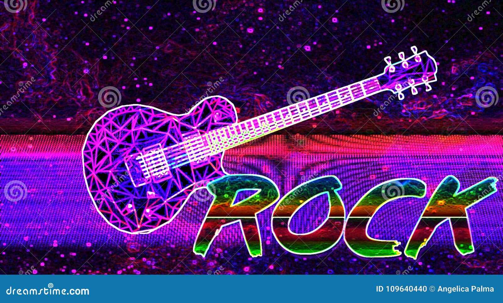 Word Rock Vaporwave Colorful And Purple Galaxy Wallpaper ...
