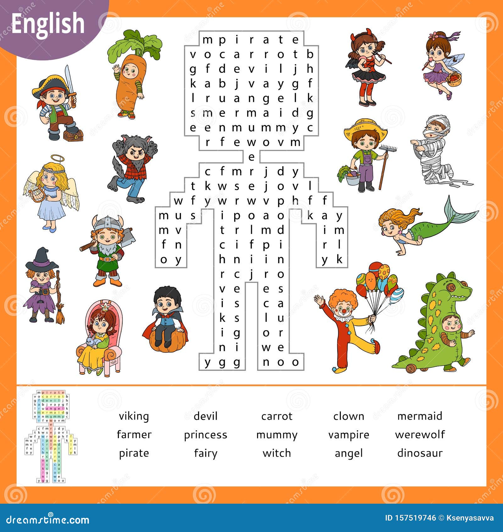 Word Search Puzzle. Cartoon Halloween Characters. Education Game for Children. Vector Colour Worksheet for Learning English Stock Vector - Illustration of puzzle, education: 157519746 Word Search Puzzle. Cartoon Halloween Characters. Education Game for Children. Vector Colour Worksheet for Learning English Stock Vector - Illustration of puzzle, education: 157519746