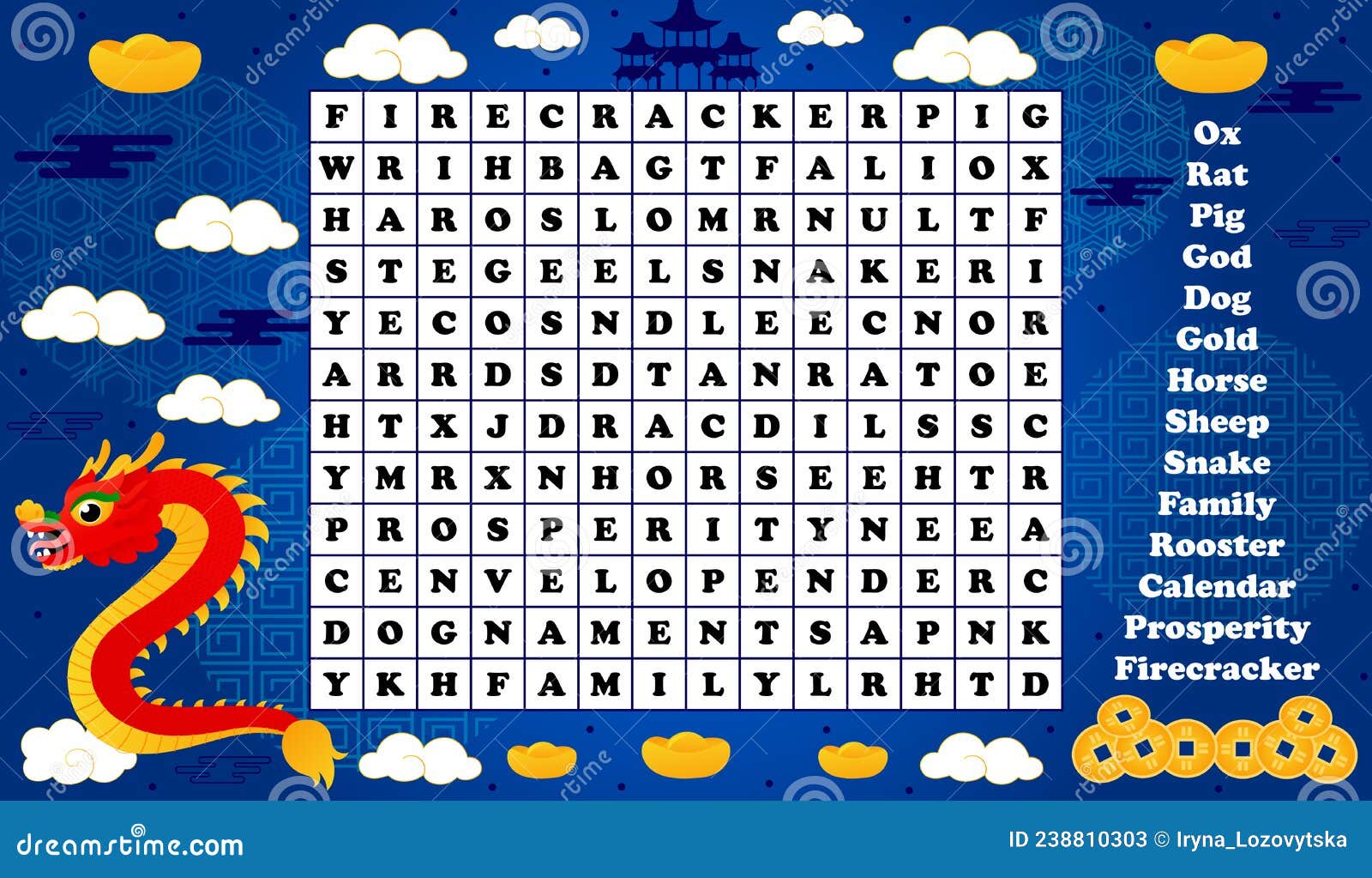 dragon word search puzzle stock illustrations 50 dragon word search puzzle stock illustrations vectors clipart dreamstime