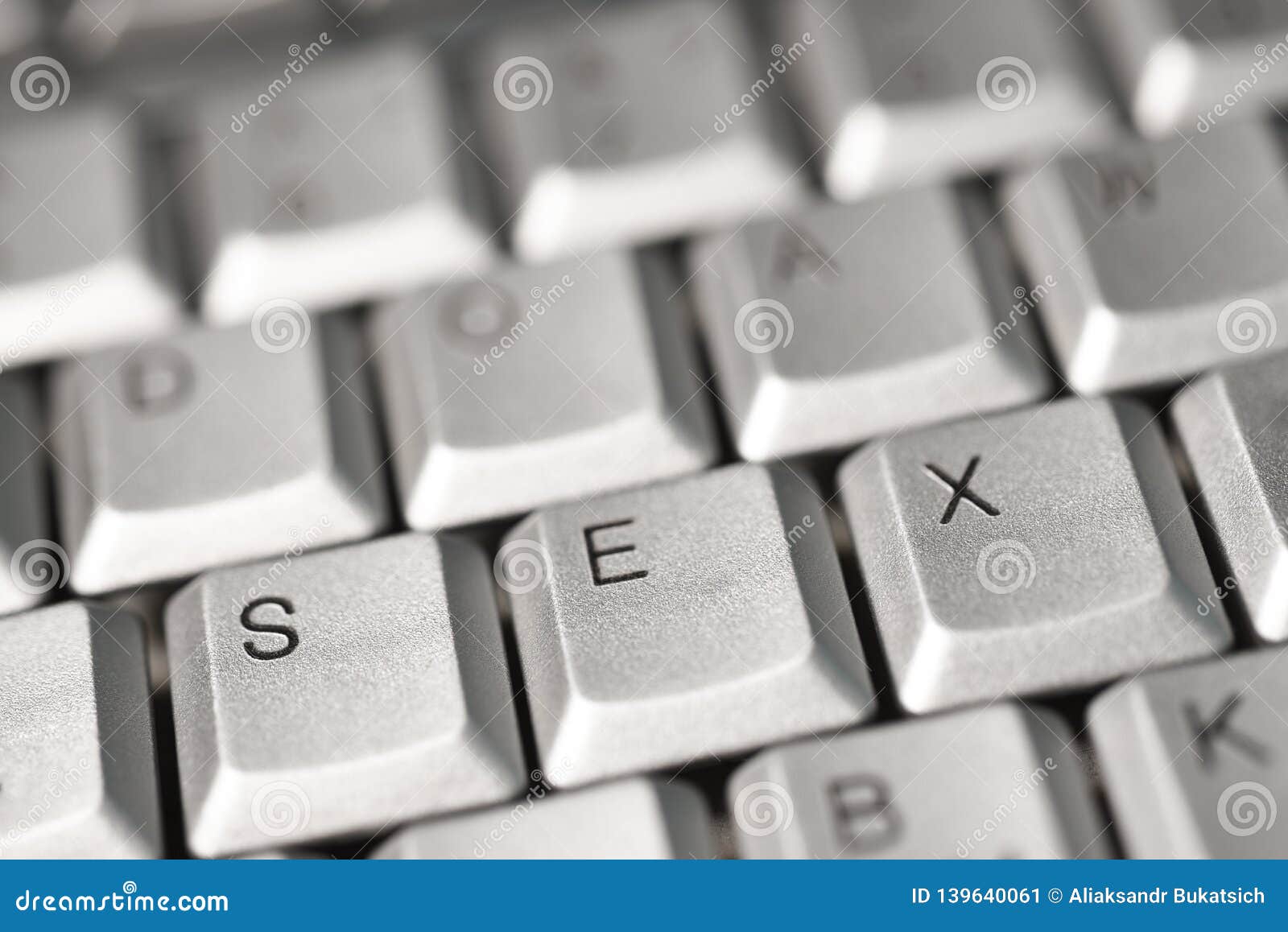 The Word Sex From The Letters On The Keyboard Buttons Stock Image Free Download Nude Photo Gallery