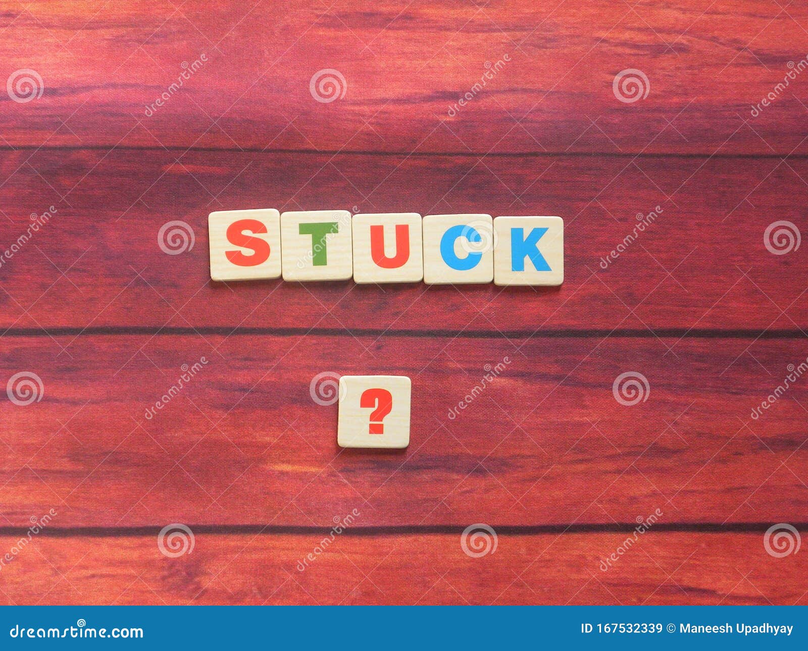 word stuck